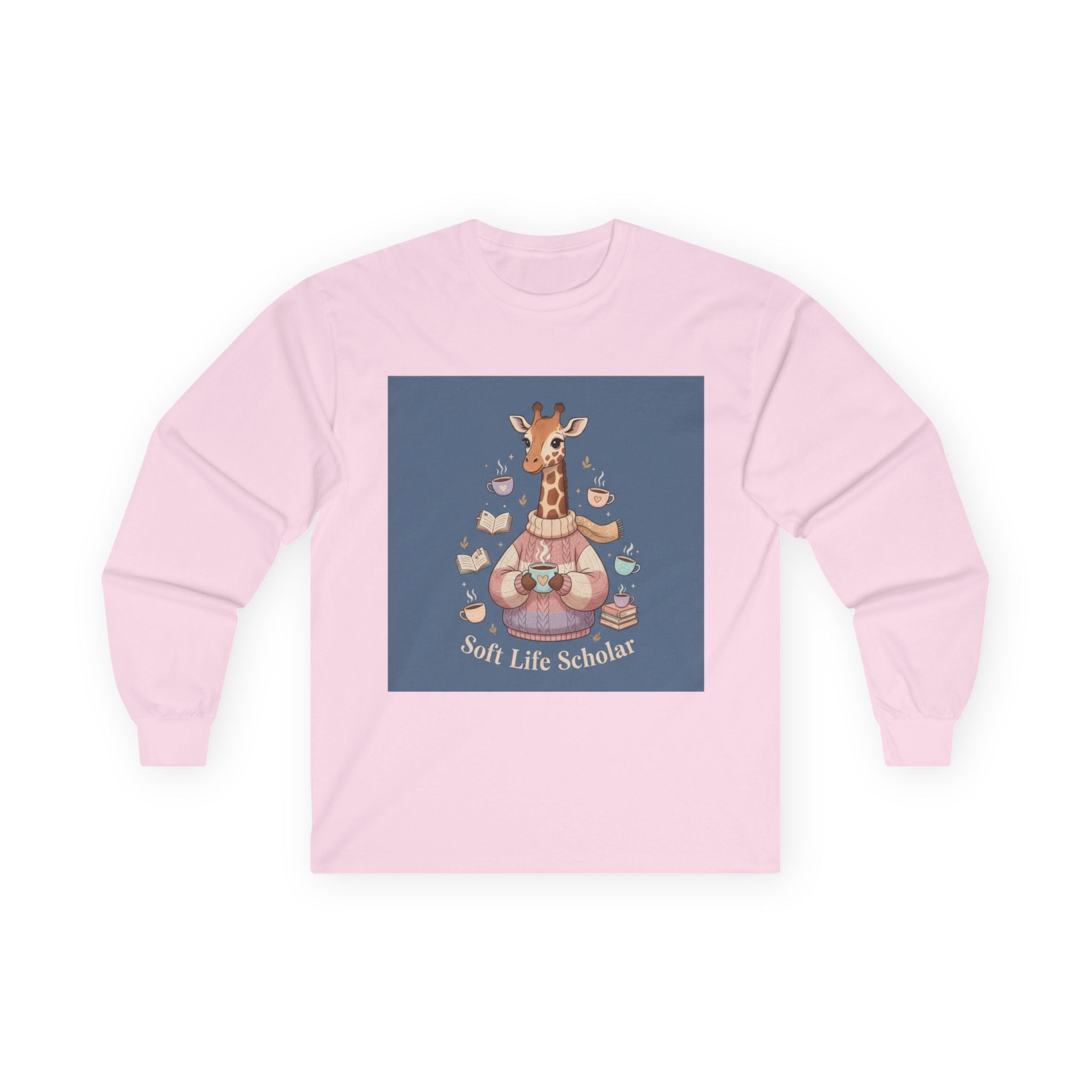 Giraffe Long Sleeve Tee – Soft Life Scholar