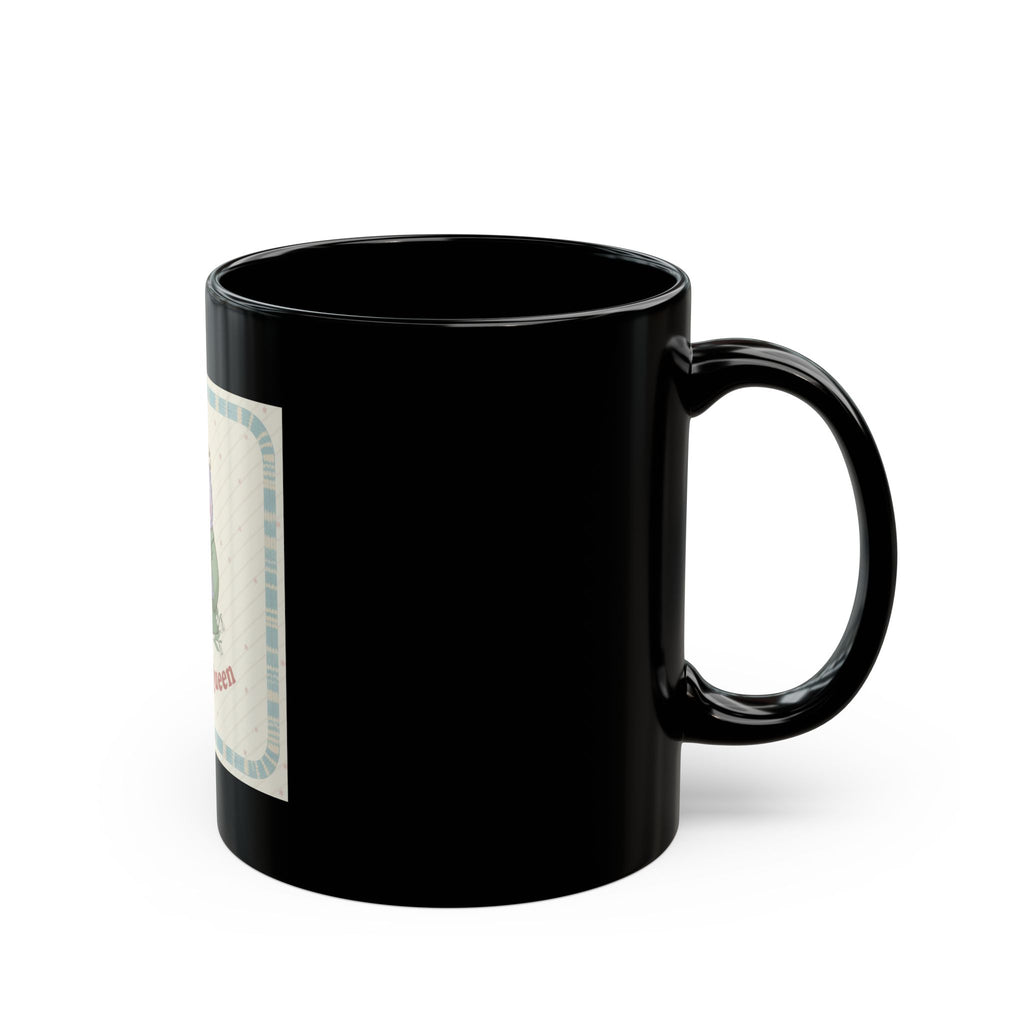 Campus Queen Owl Black Mug 11oz