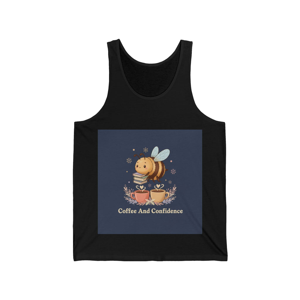 Bear Tank Top – Coffee and Confidence