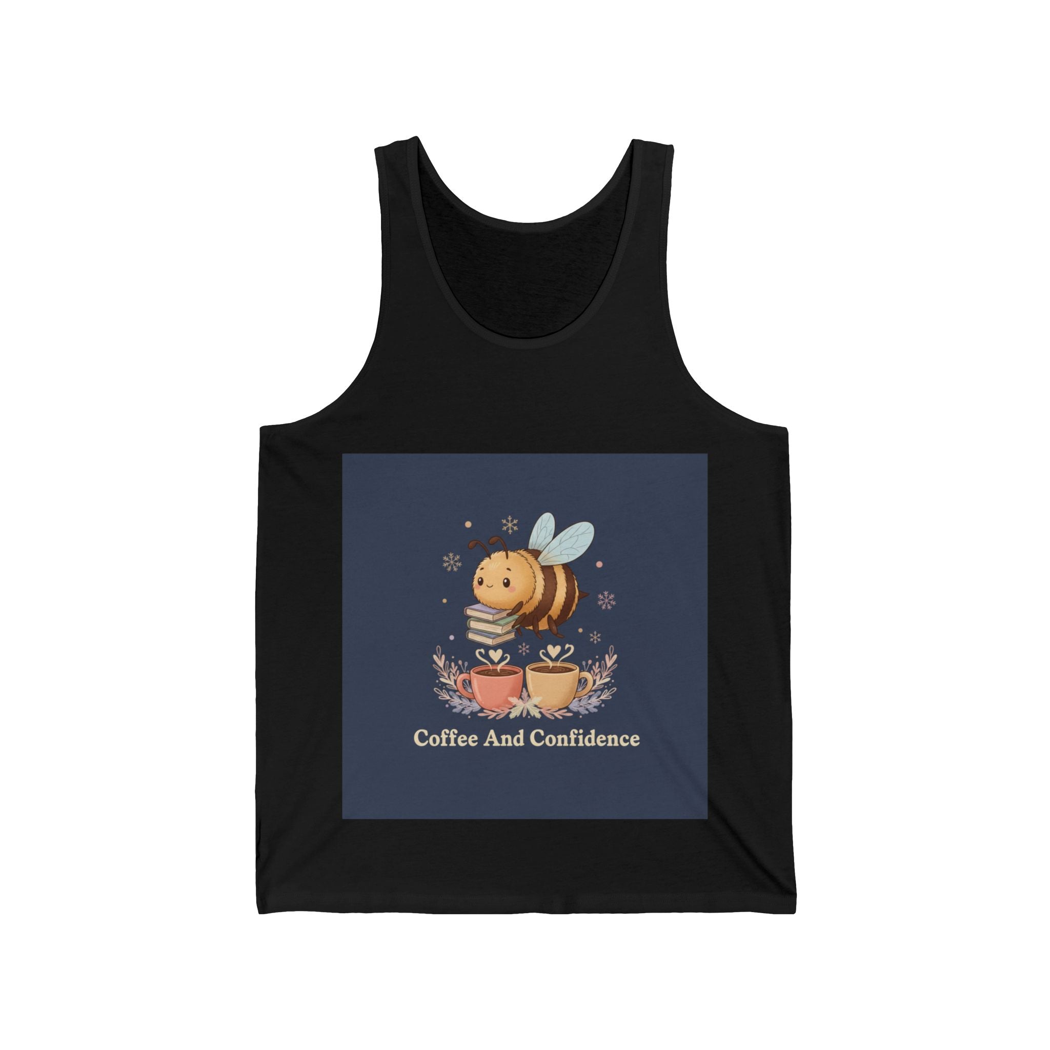 Bear Tank Top – Coffee and Confidence