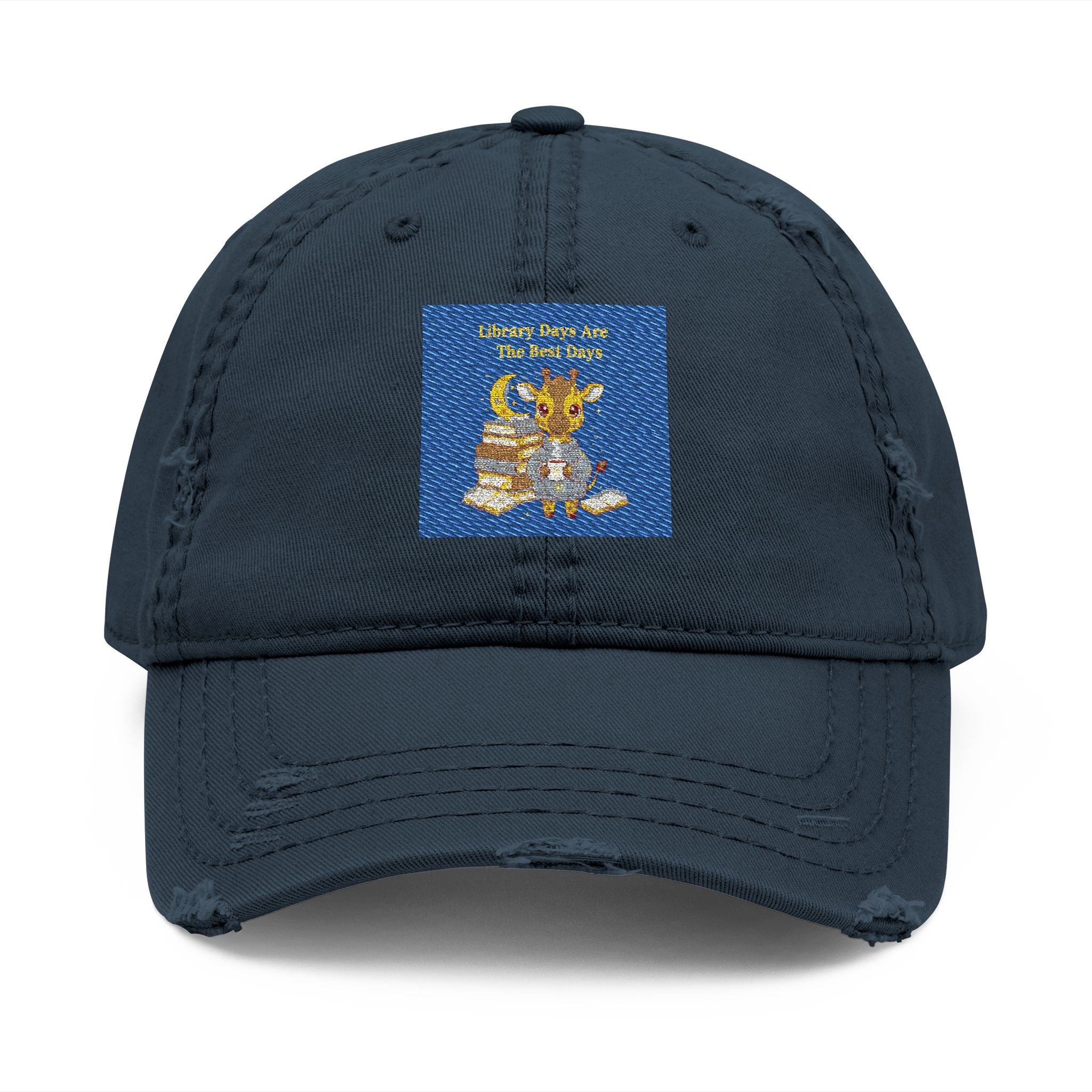library days are the best days Dad Hat