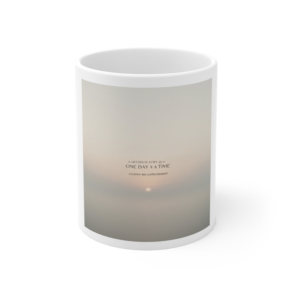ONE DAY AT A TIME Mug 11oz