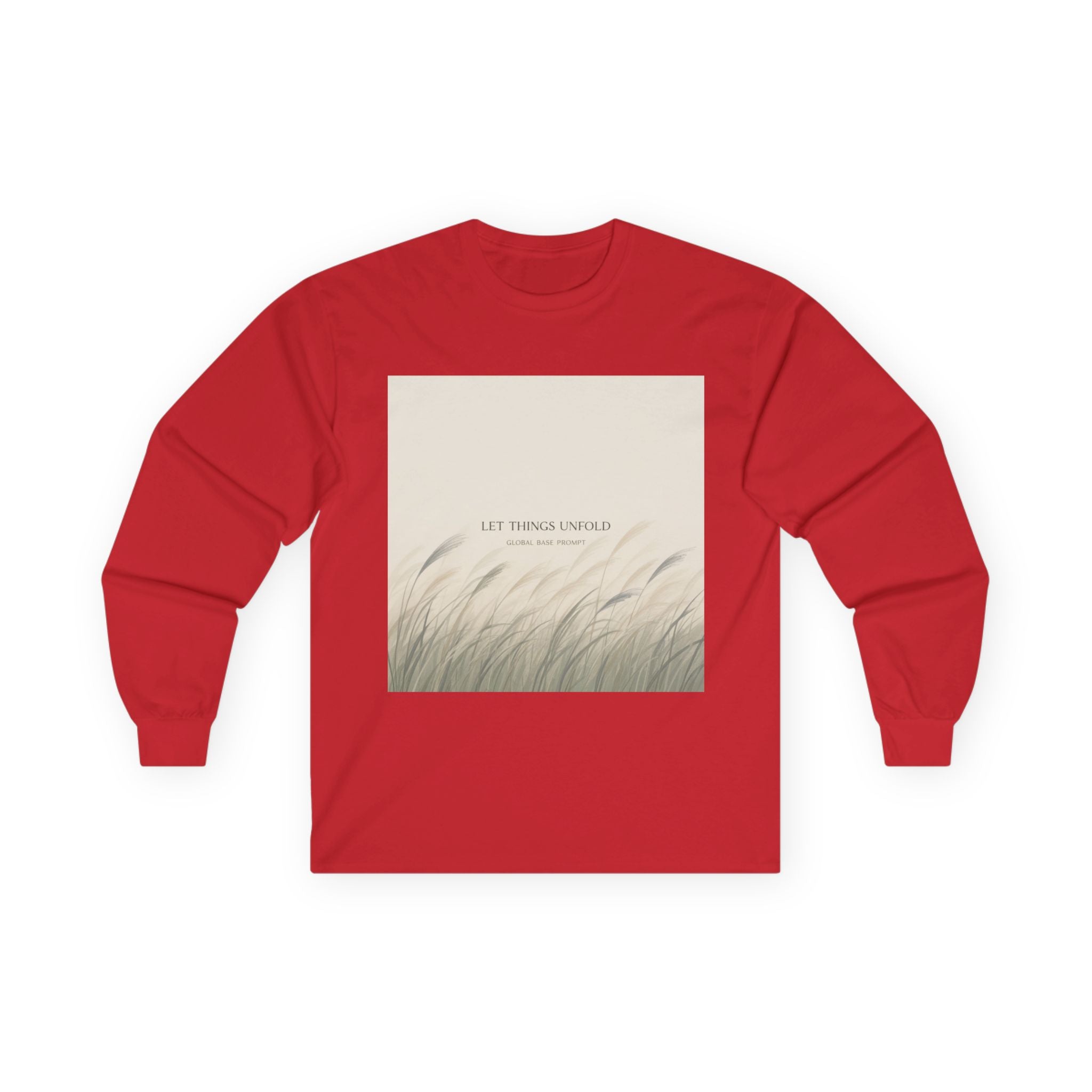 LET THINGS UNFOLD Long Sleeve Tee