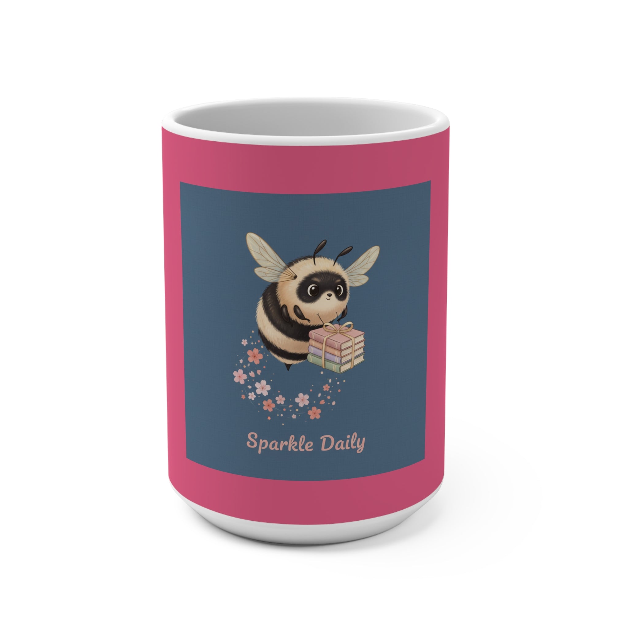 Bee Mug 15oz – Sparkle Daily