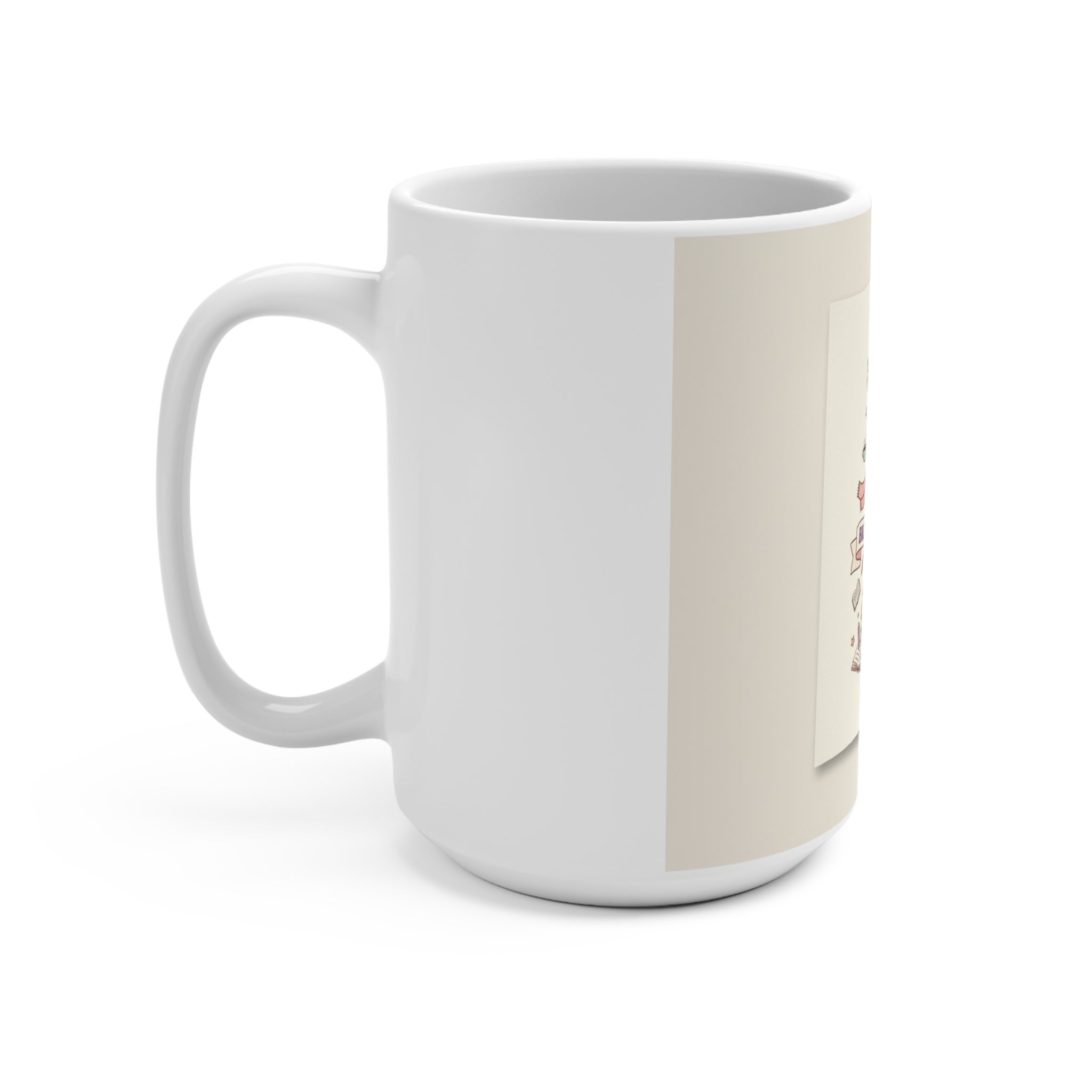 BIG BRAIN ENERGY Giraffe Mug 15oz