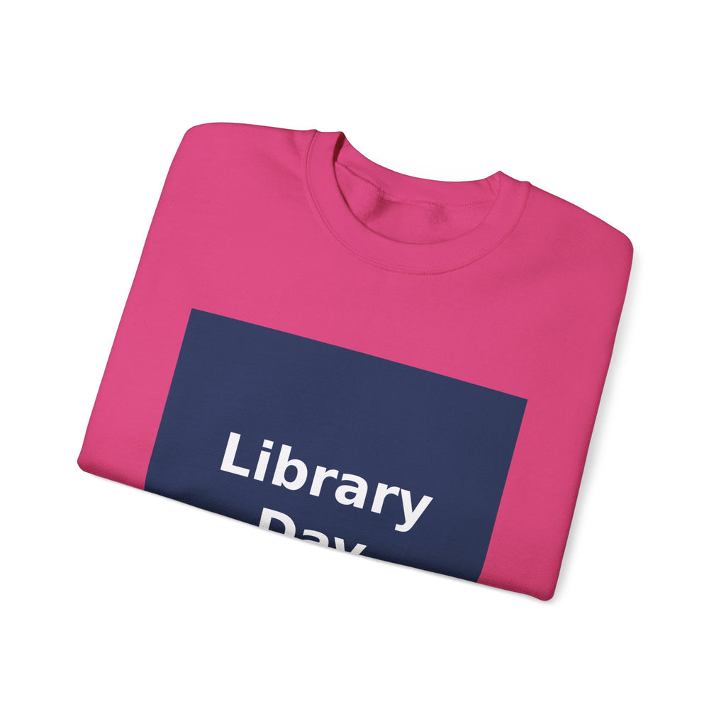 "Library Day" Black Cat Crewneck | College Girl Gift | Fashion | KayKay Classics