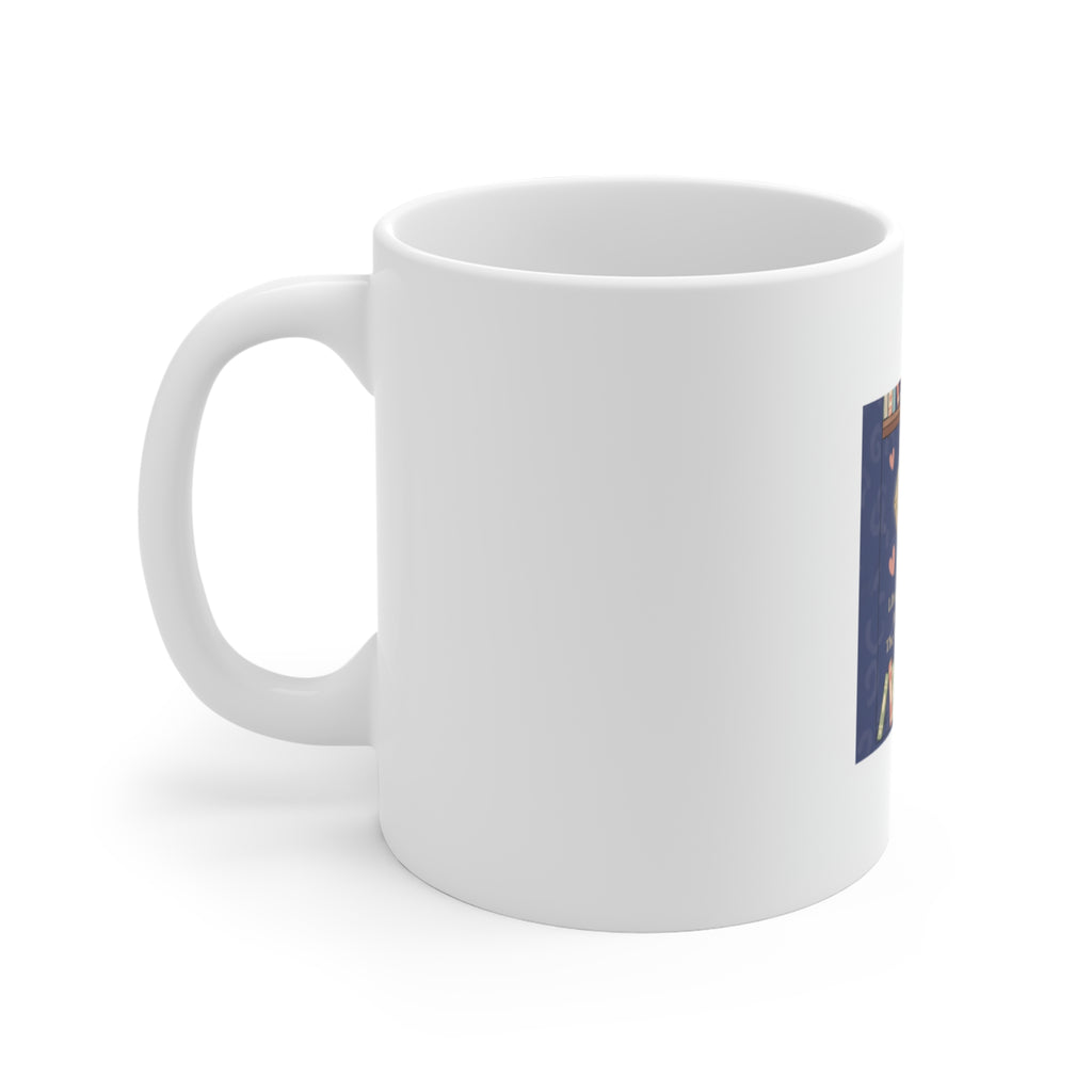 Bunny Mug 11oz – Library Days Are the Best Days