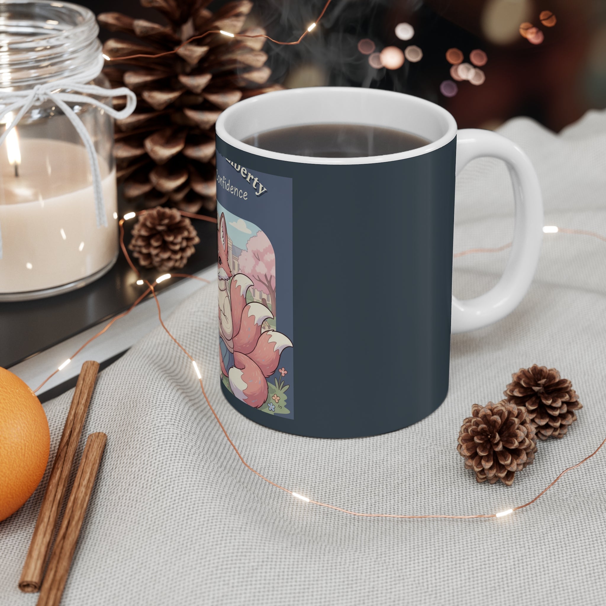 Kitsune Mug 11oz – Daughters of Liberty
