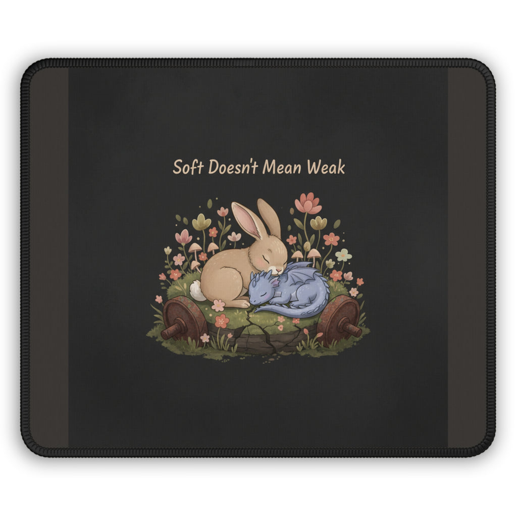 Dragon Mouse Pad – Soft Doesnt Mean Weak