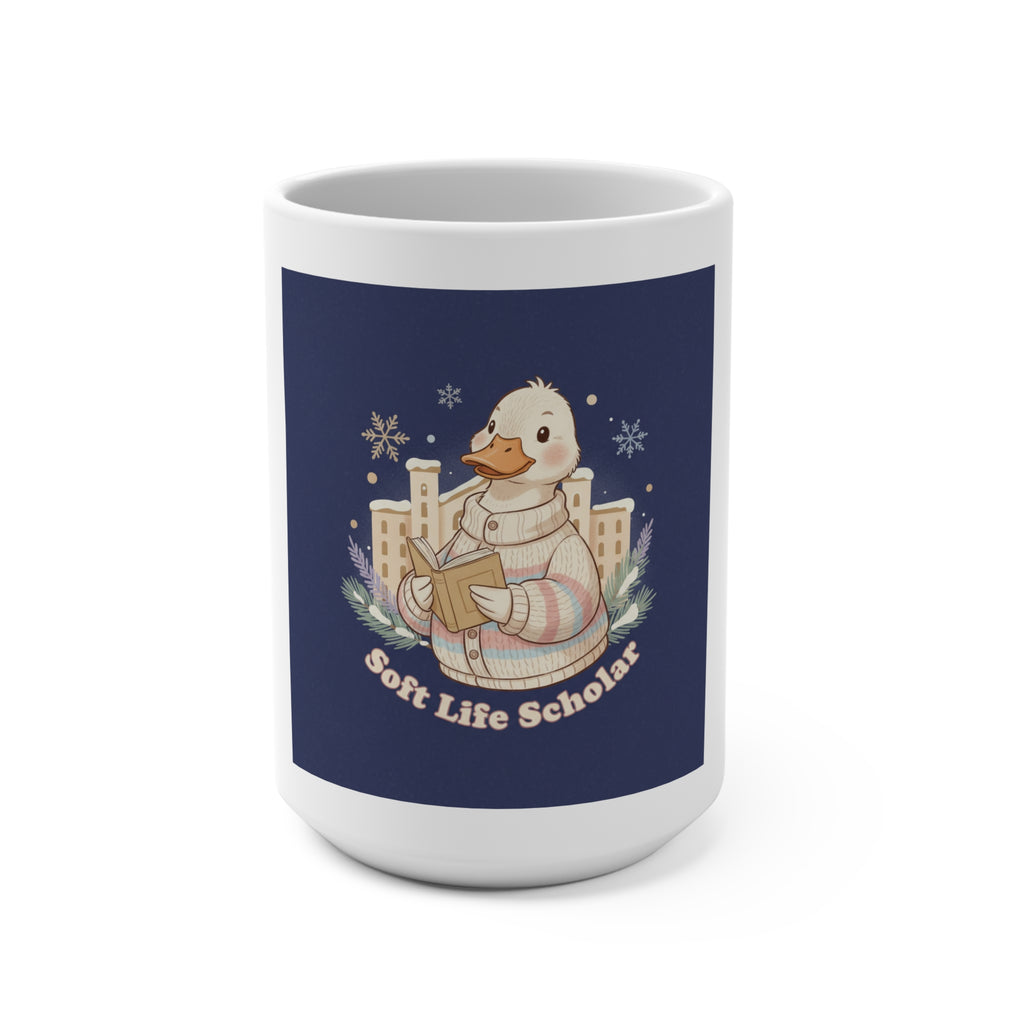 Soft Life Scholar Cozy bear Mug 15oz