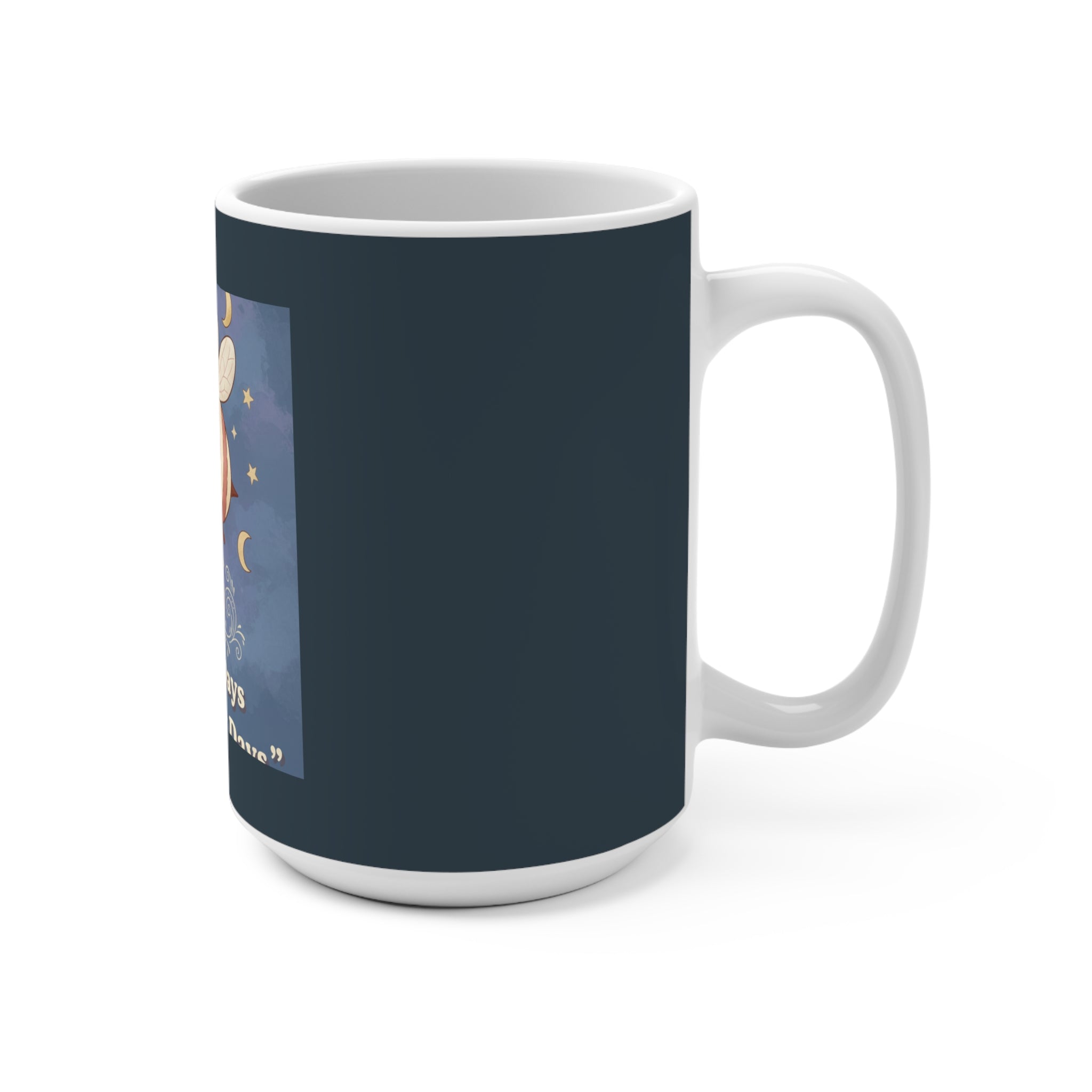 Bee Mug 15oz – Library Days Are the Best Days