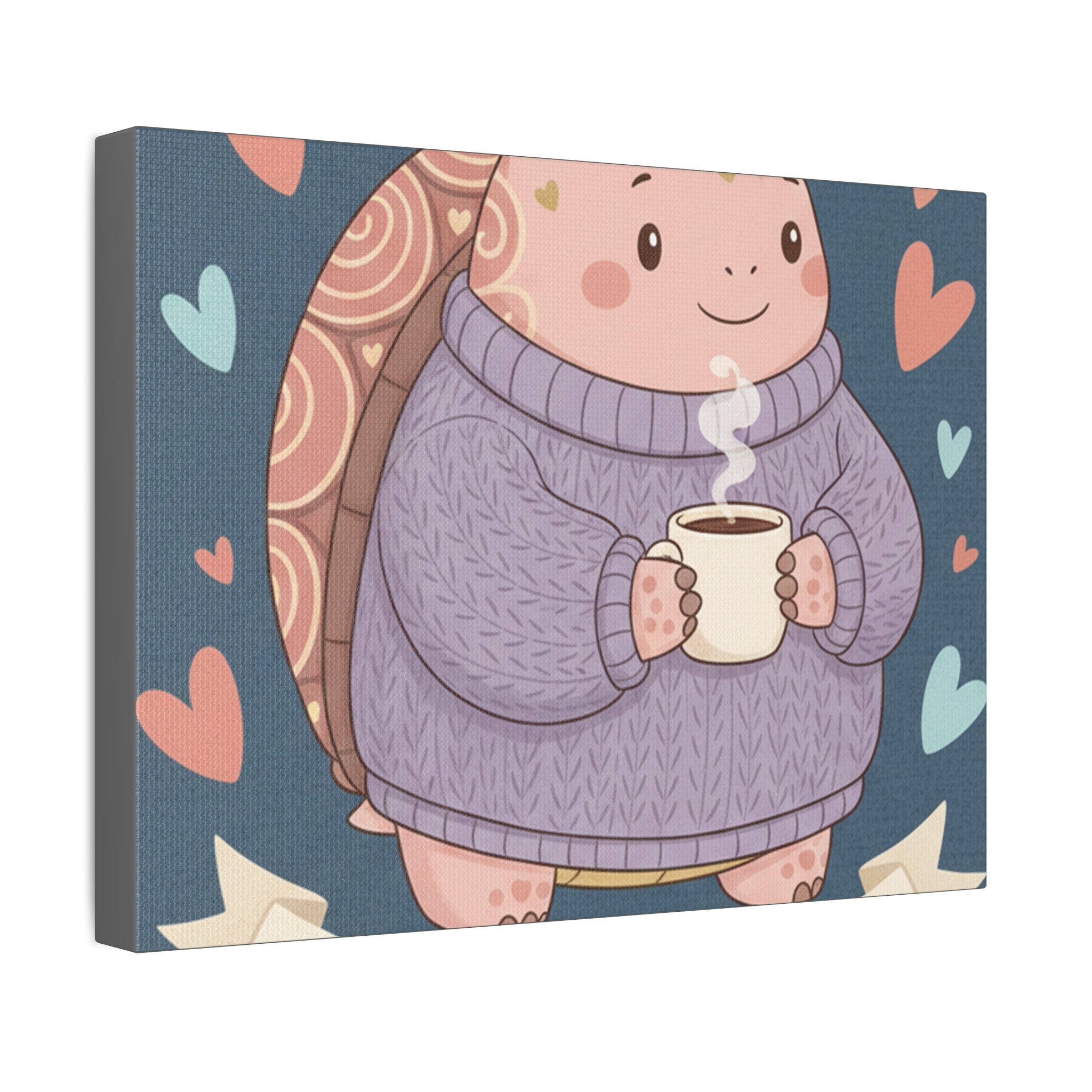 Turtle Canvas Print – She Believed She Could