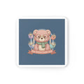 Bear Cork Coaster – One Nation Under God
