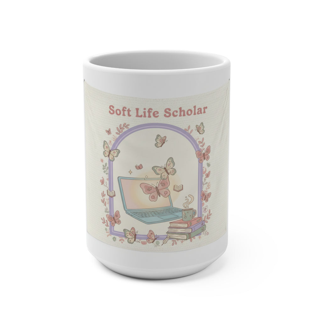 Soft Life Scholar Mug 15oz