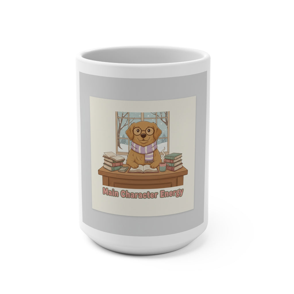 Main Character Energy Dog Mug 15oz