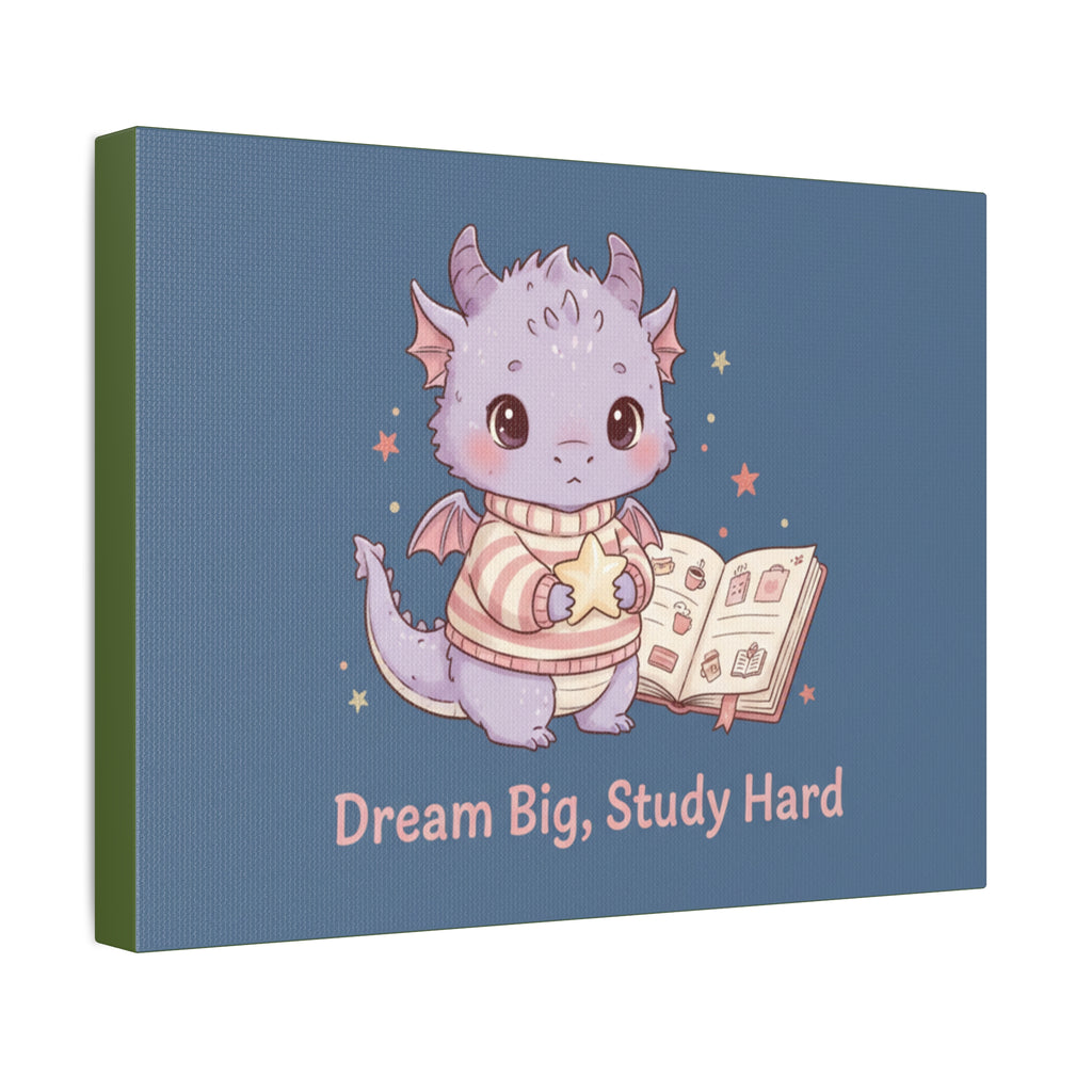 Dragon Canvas Print – Dream Big Study Hard