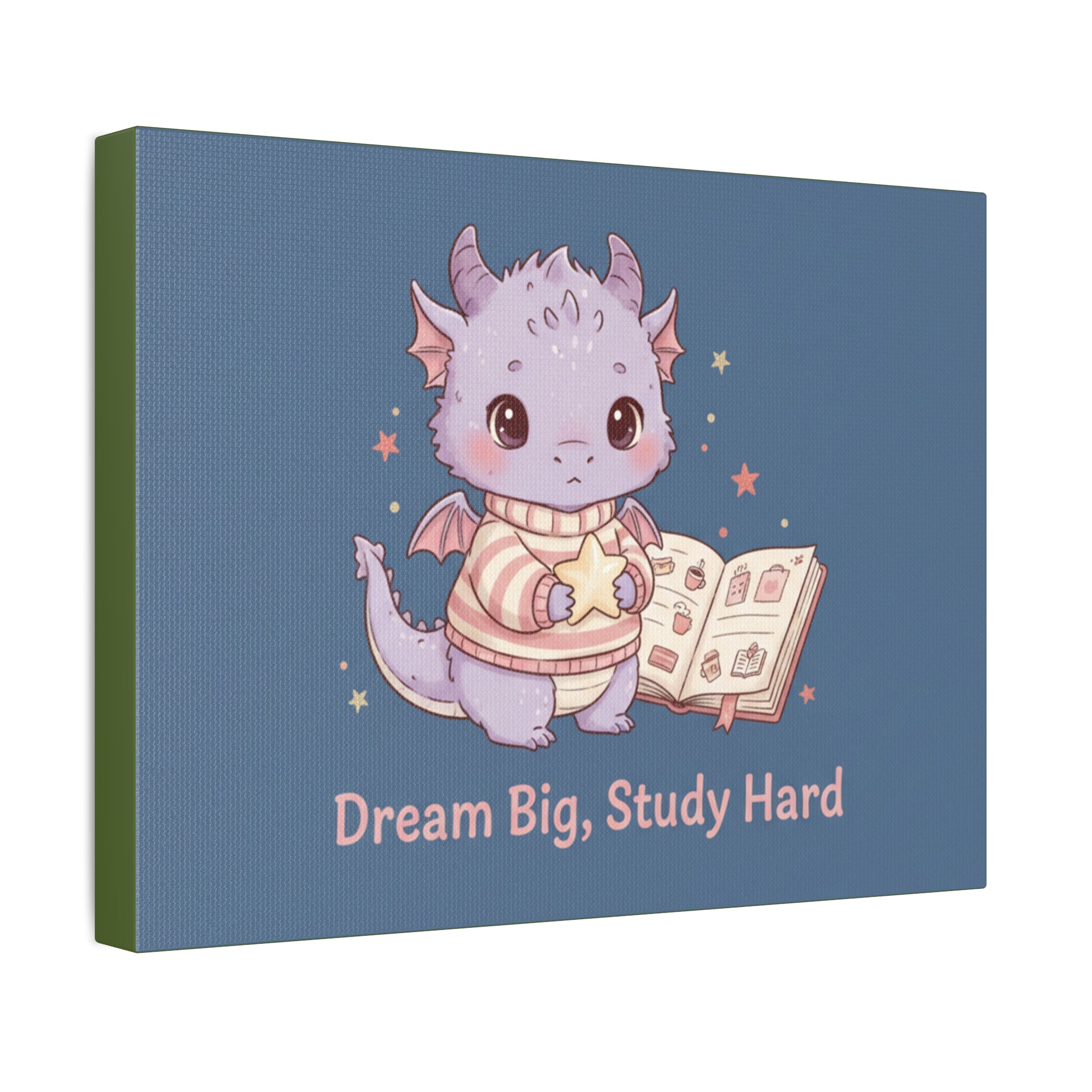 Dragon Canvas Print – Dream Big Study Hard