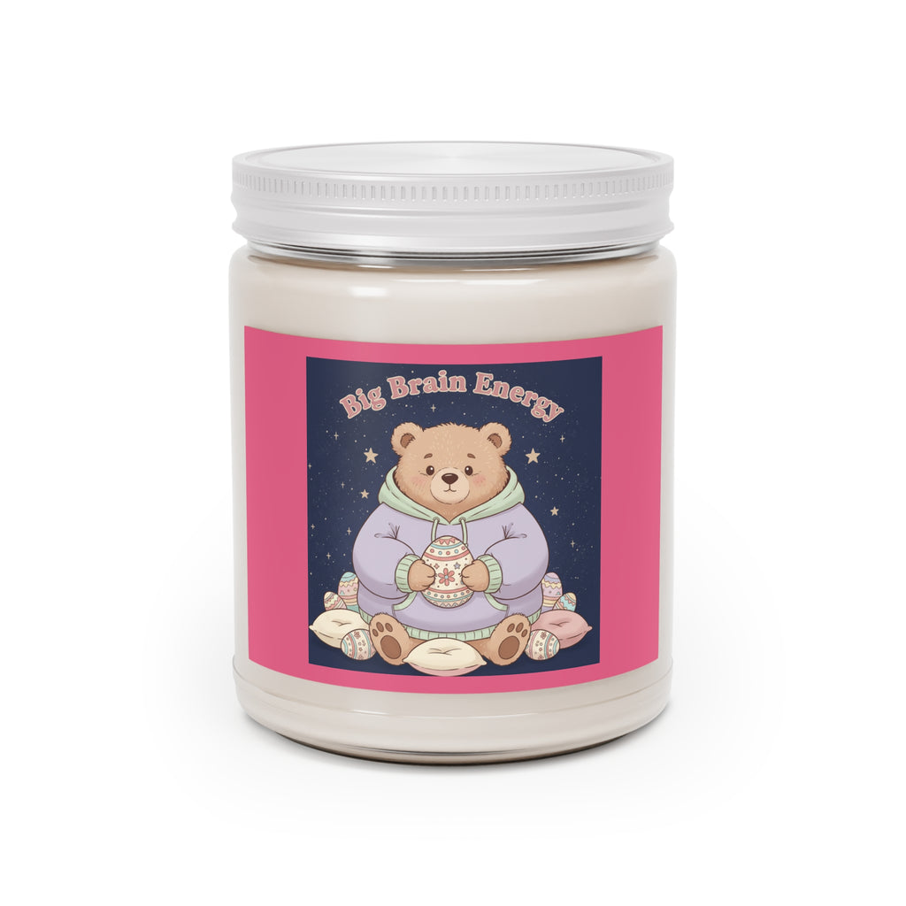 Bear Scented Candle – Big Brain Energy