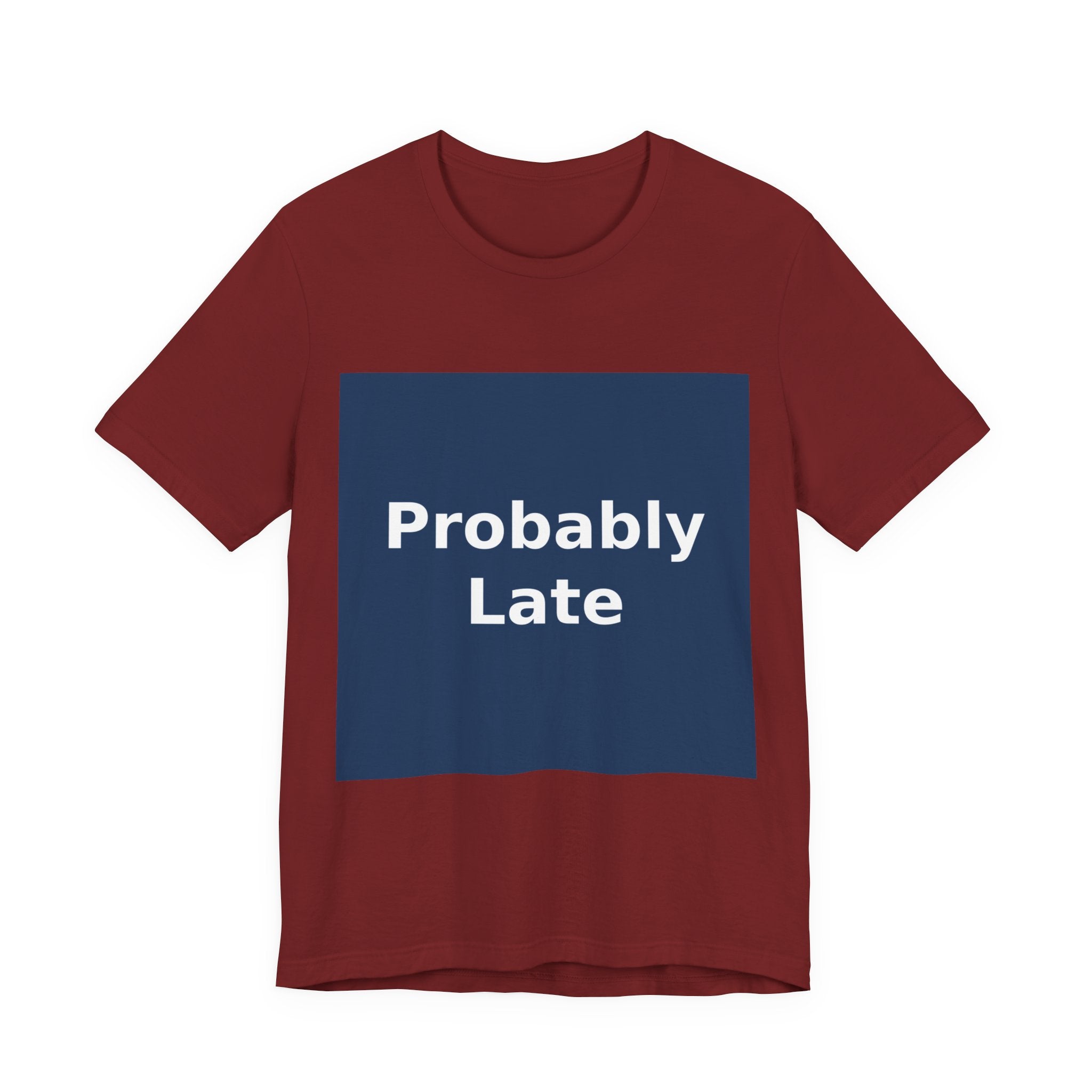 "Probably Late" Black Cat Women Tee | College Girl Gift | Fashion | KayKay Classics