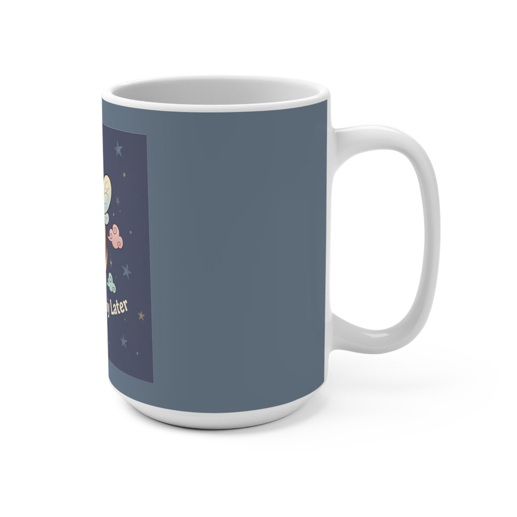 Bee Mug 15oz – Study Now, Slay Later