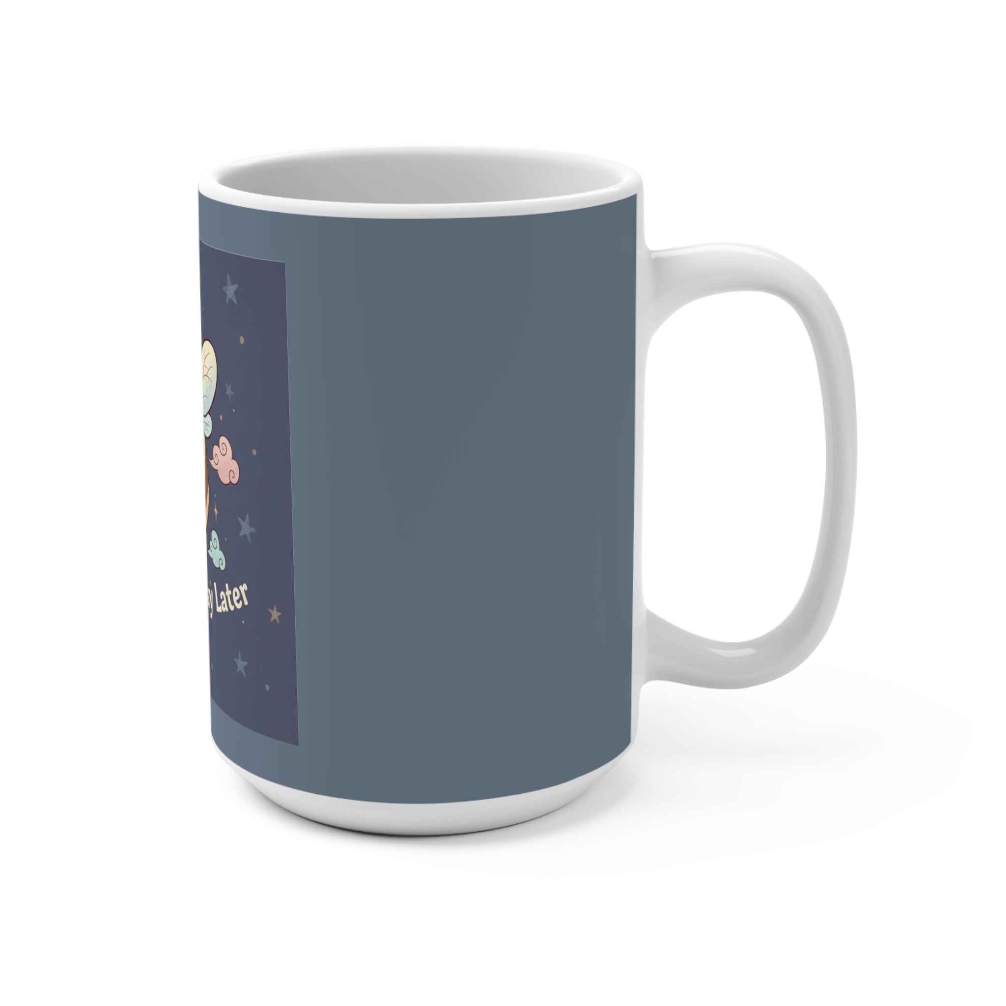Bee Mug 15oz – Study Now, Slay Later