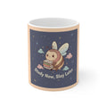 Bee Mug 11oz – Study Now, Slay Later