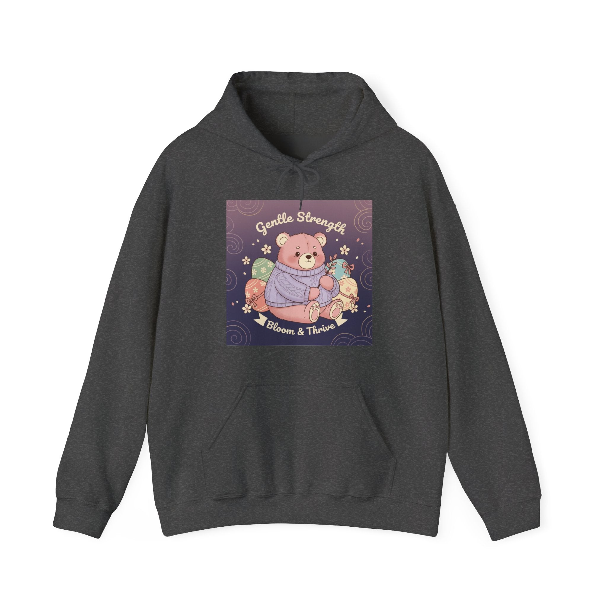 Bear Hoodie – Gentle Strength Bloom Thrive