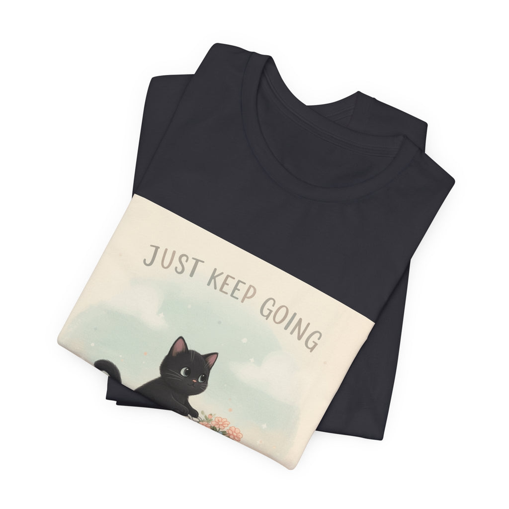 "Design" Black Cat Women Tee | College Girl Gift | Fashion | KayKay Classics