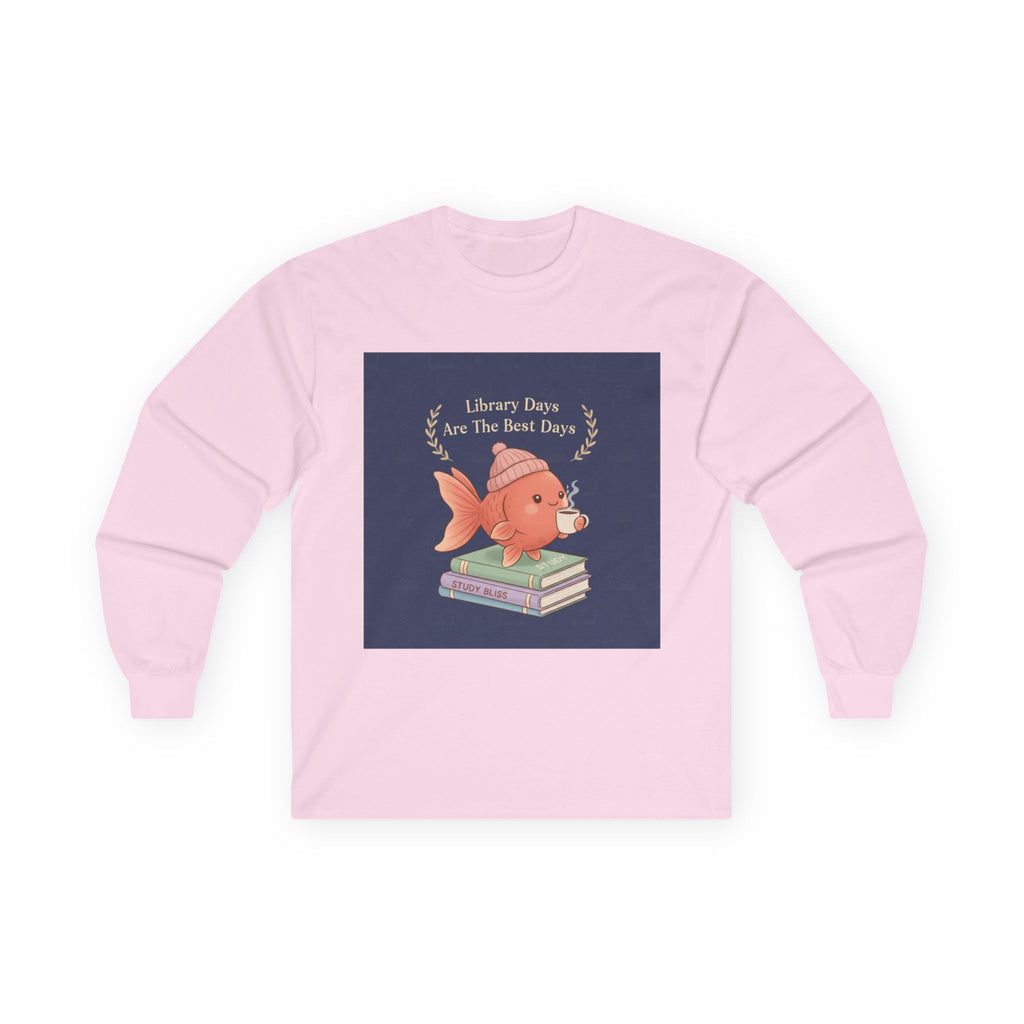 Bear Long Sleeve Tee – Library Days Are the Best Days