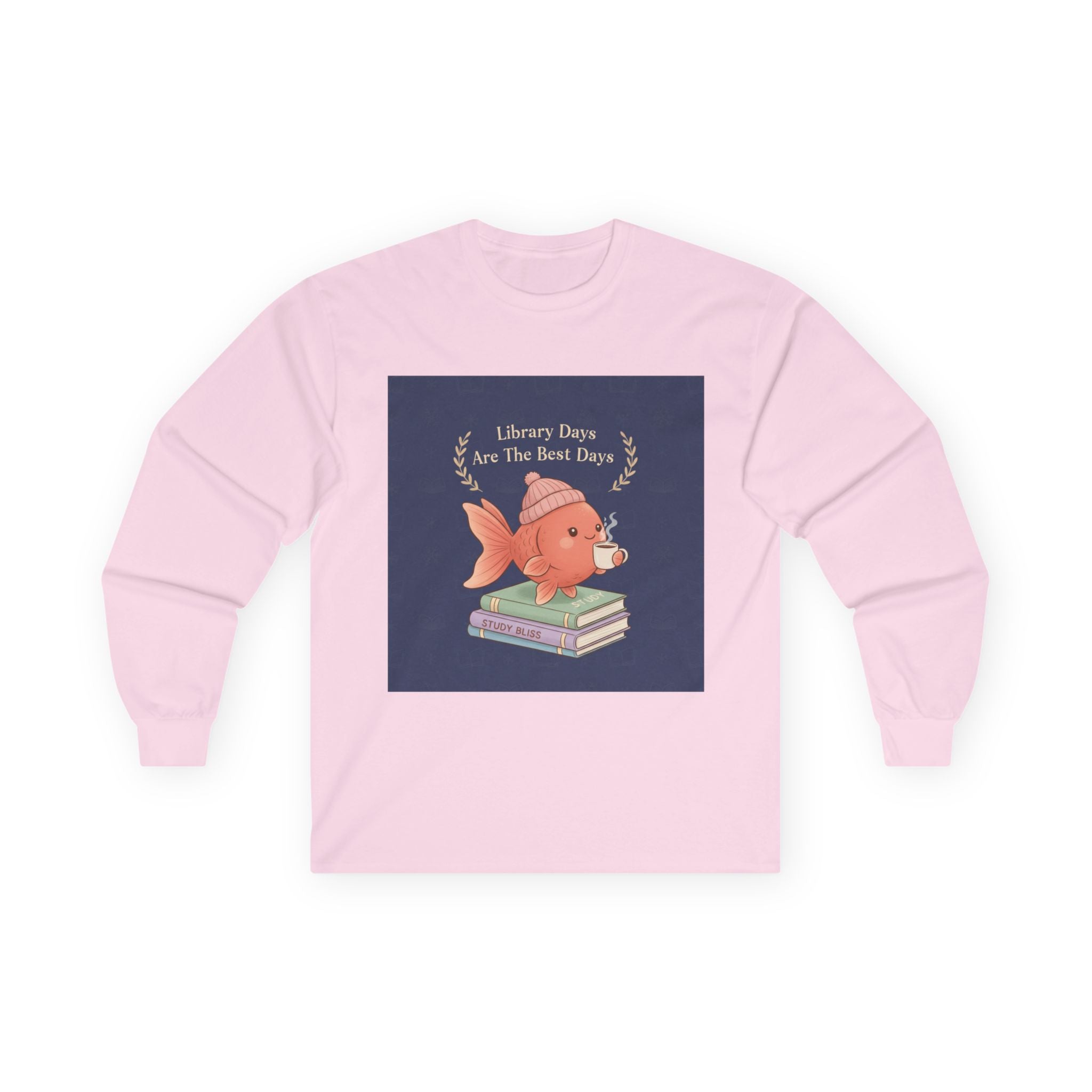 Bear Long Sleeve Tee – Library Days Are the Best Days