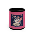 Crane Black Mug 11oz – Goals on Goals Bloom Prosper