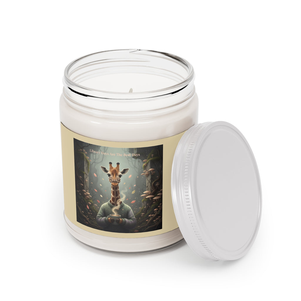 Bear Scented Candle – Library Days Are the Best Days