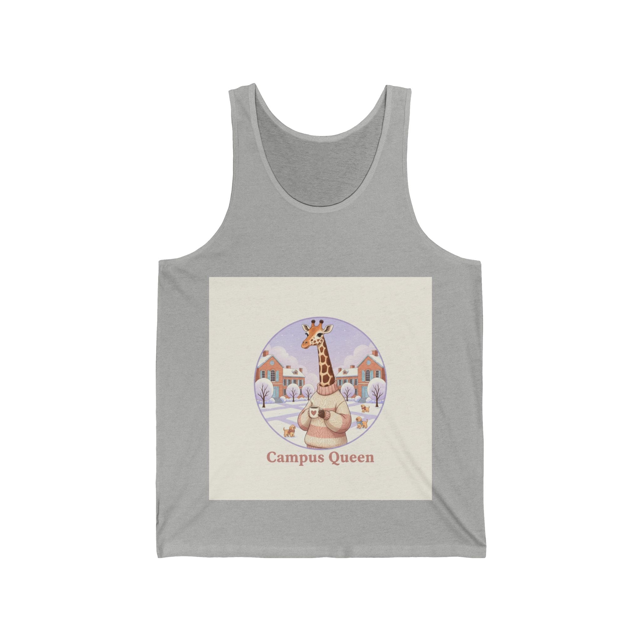Campus Queen Giraffe Tank Top