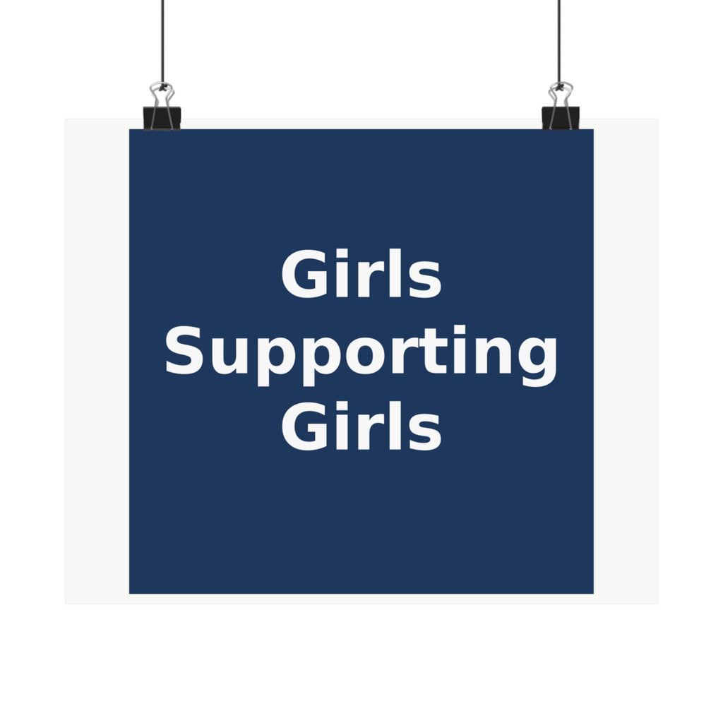 Girls Supporting Girls - KayKay Poster