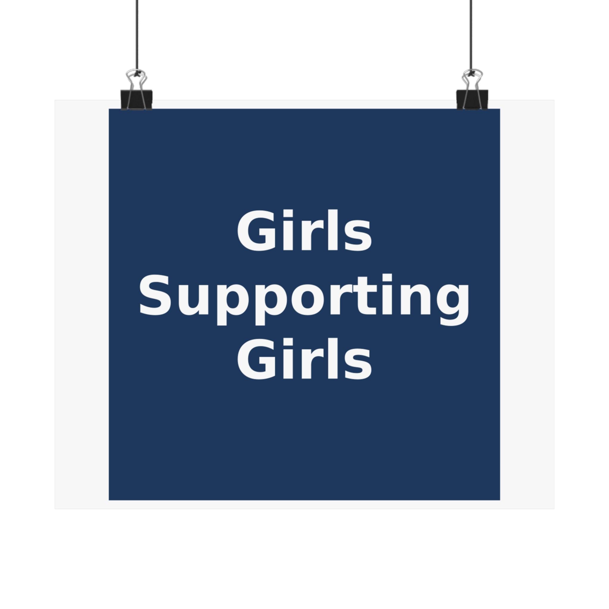 Girls Supporting Girls - KayKay Poster