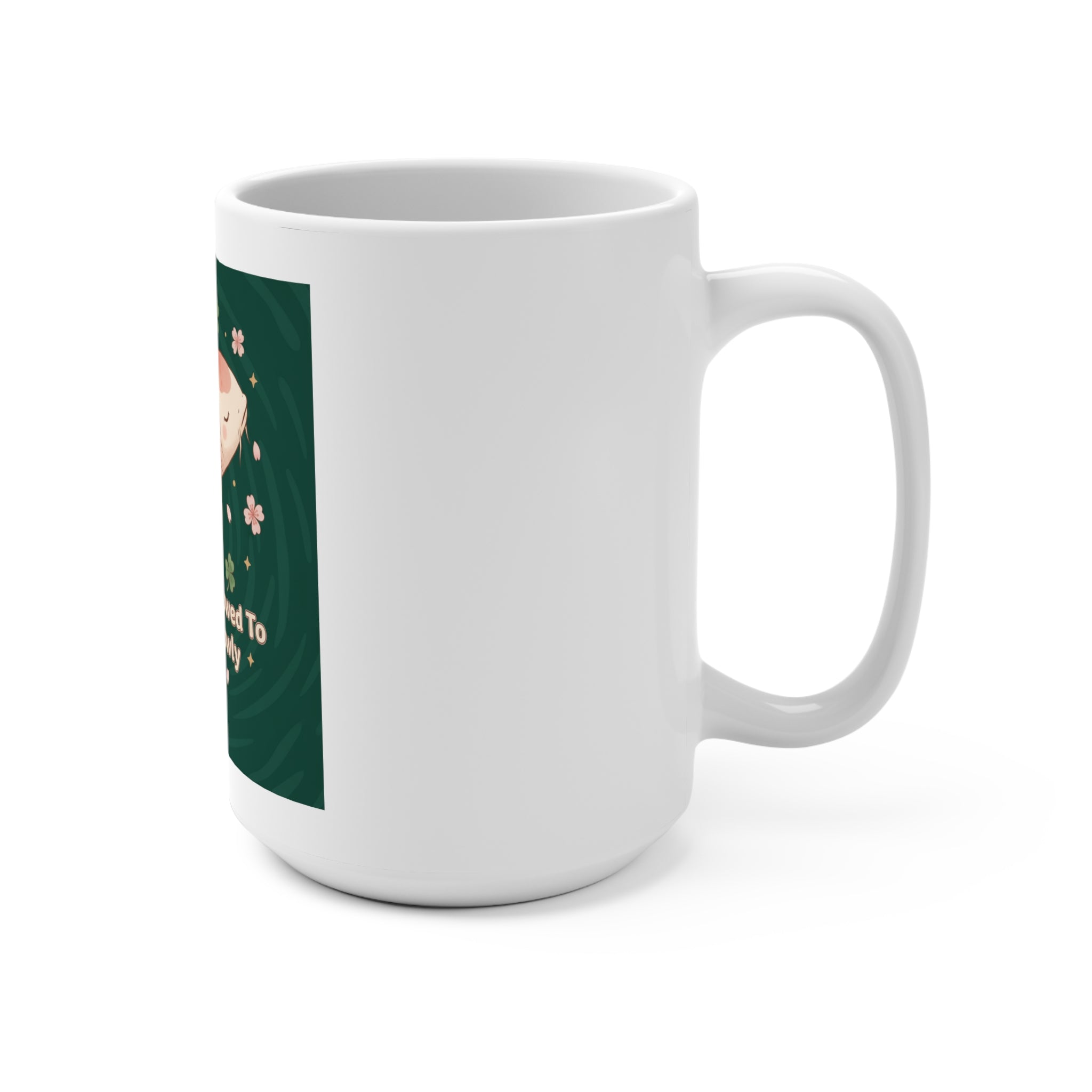 Bunny Mug 15oz – You Are Allowed to Grow Slowly