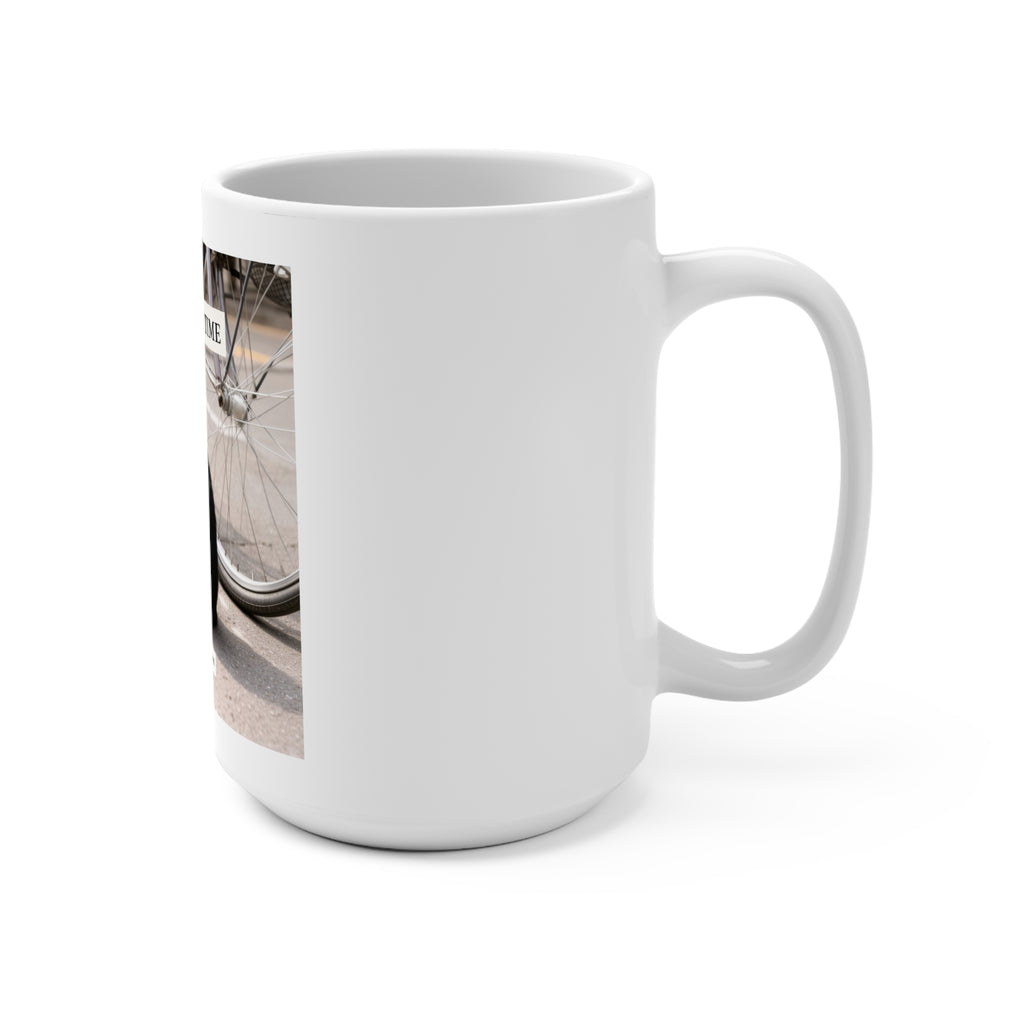 ONE STEP AT A TIME Cat Mug 15oz