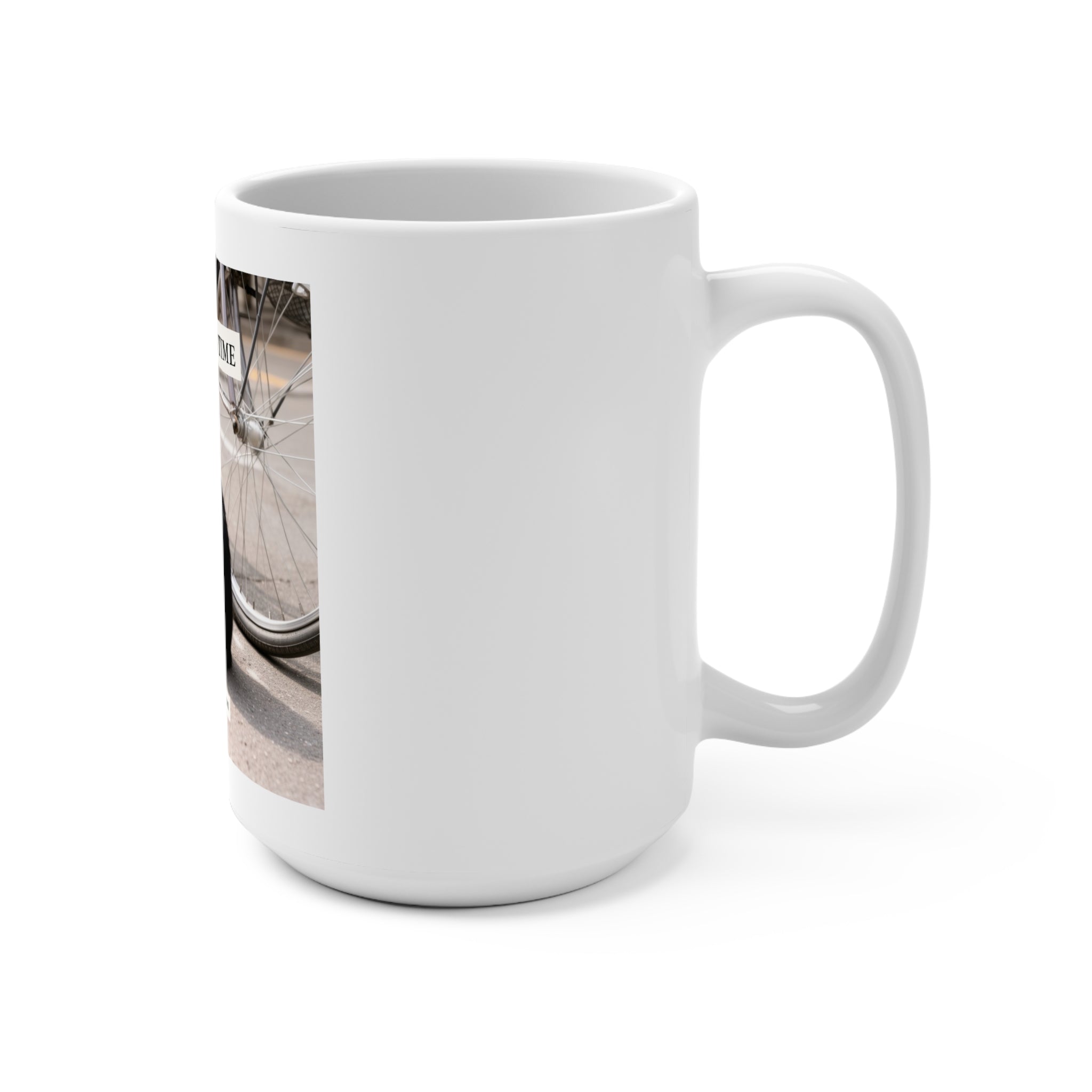 ONE STEP AT A TIME Cat Mug 15oz