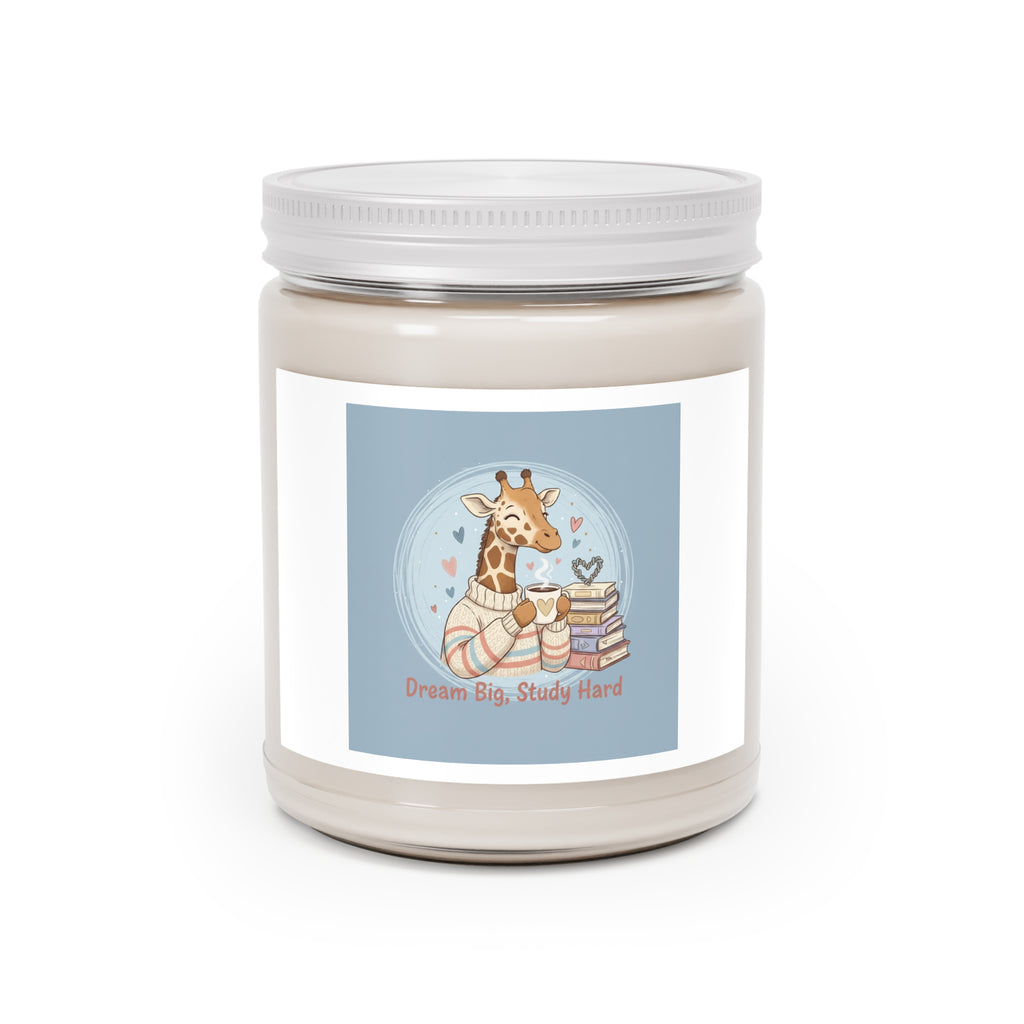 Dream Big, Study Hard Giraffe Scented Candle