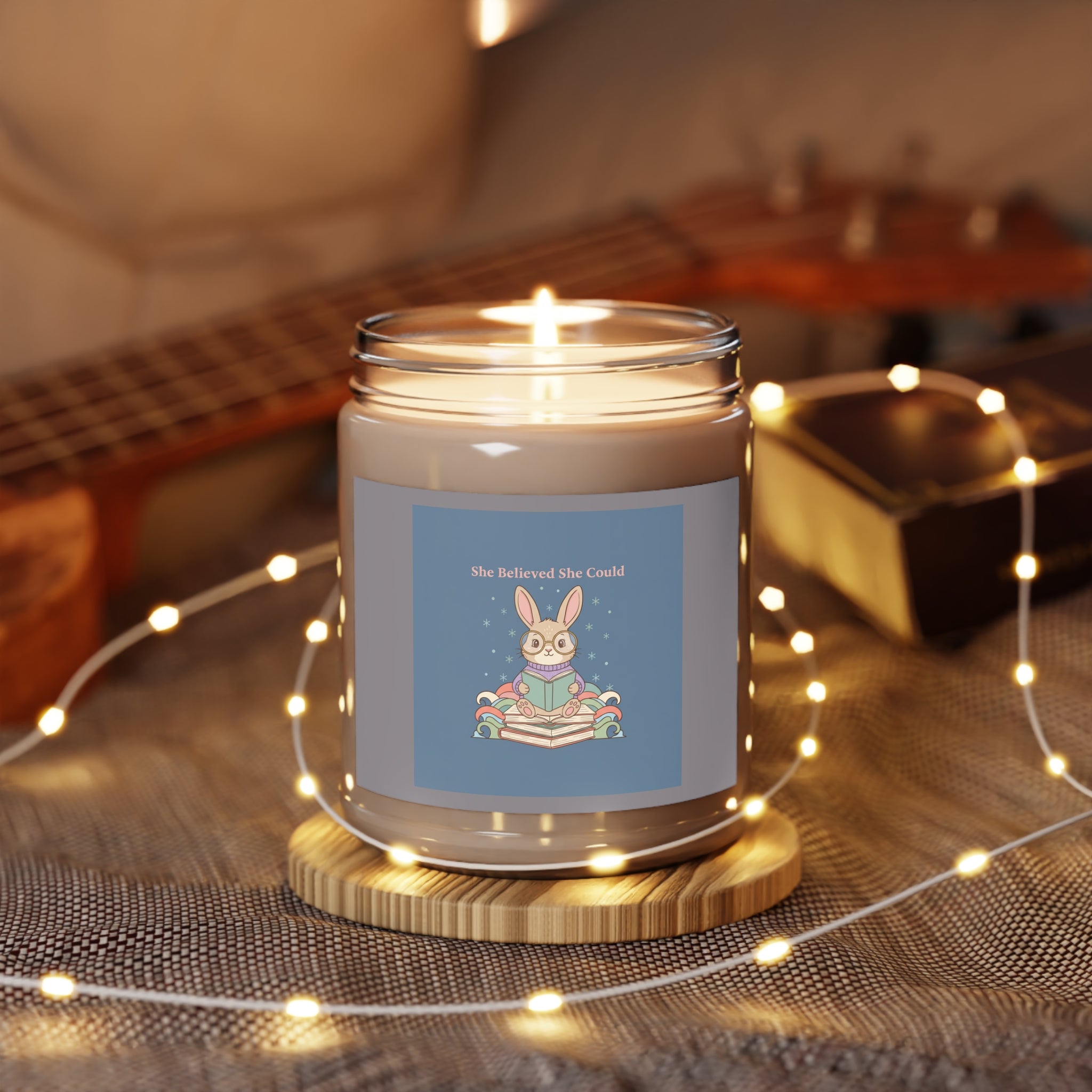 Bunny Scented Candle – She Believed She Could