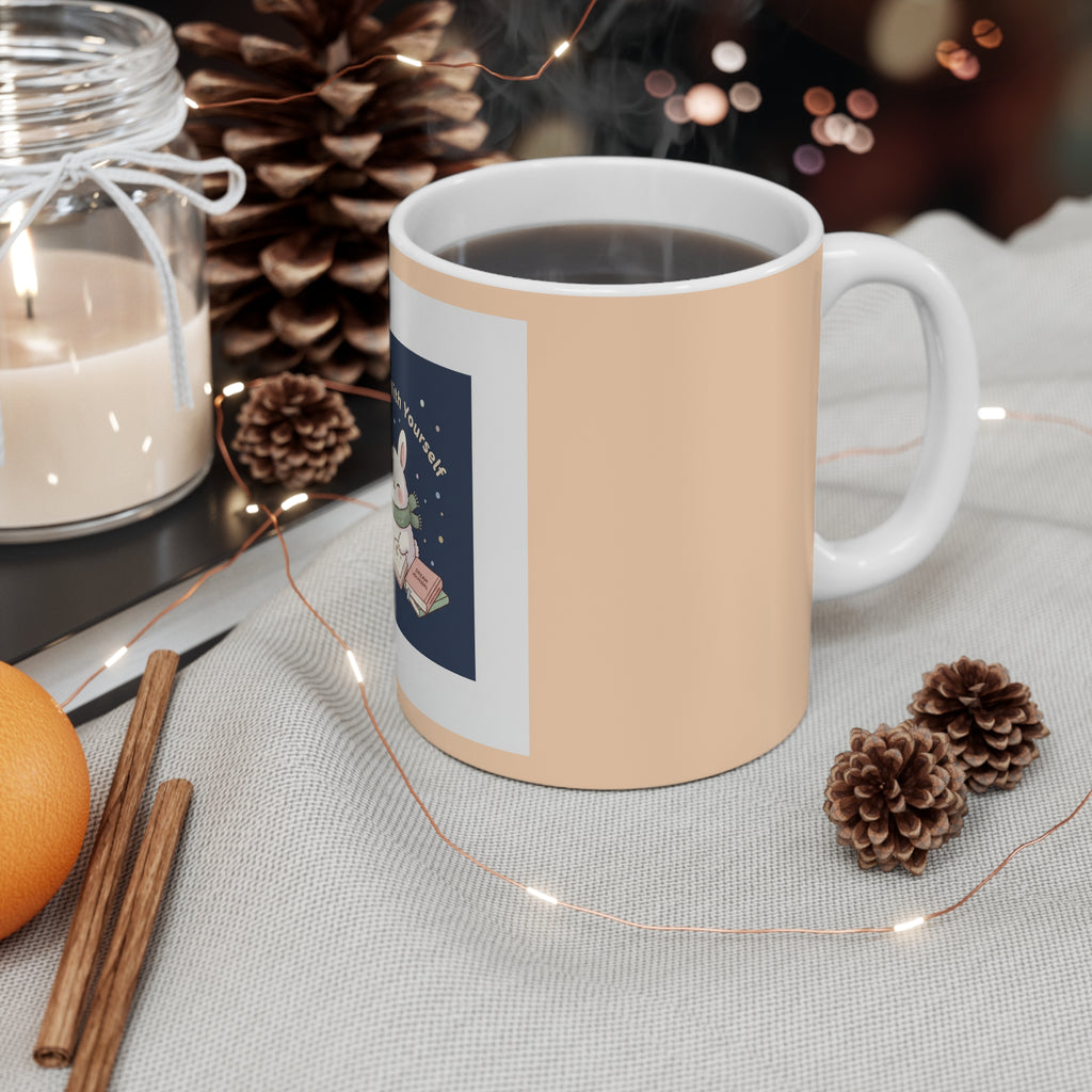 Rabbit Mug 11oz – Be Gentle With Yourself