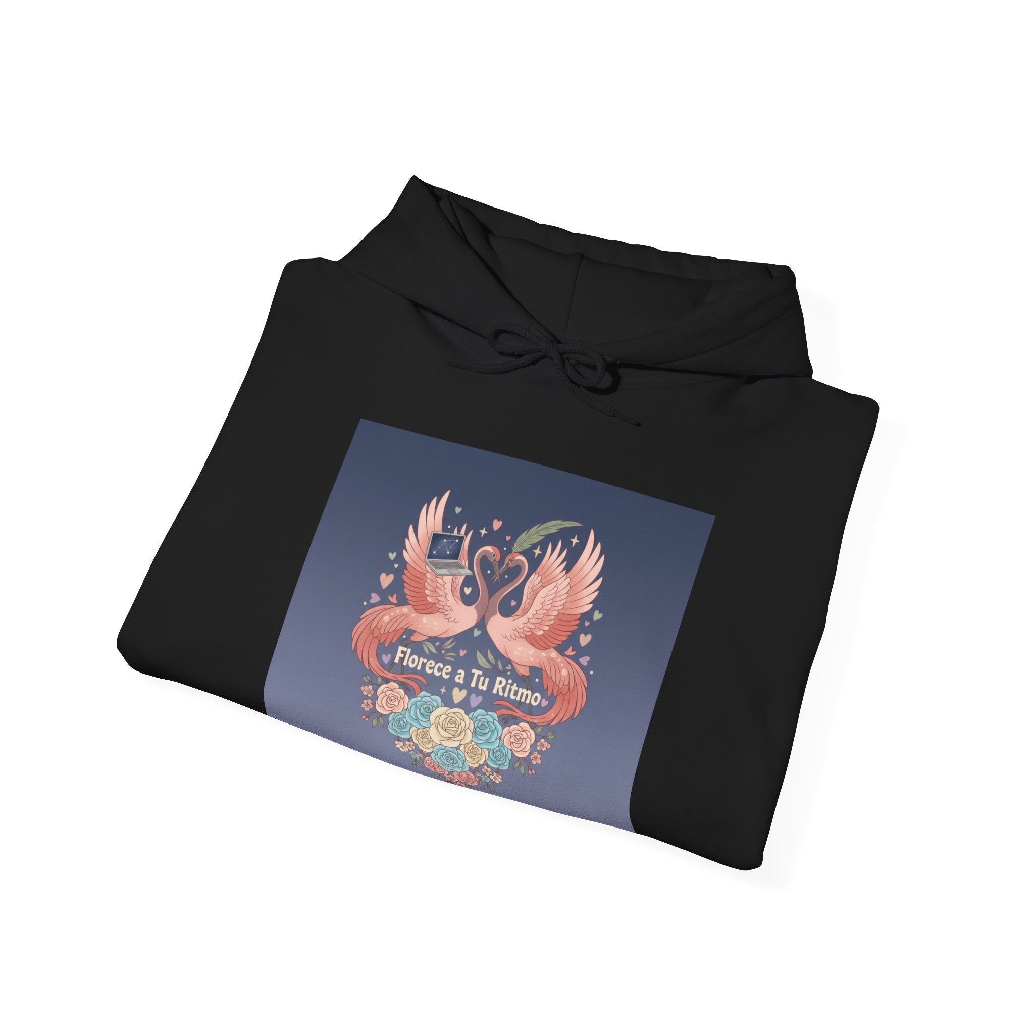 Florece a Tu Ritmo Flamingo Hoodie