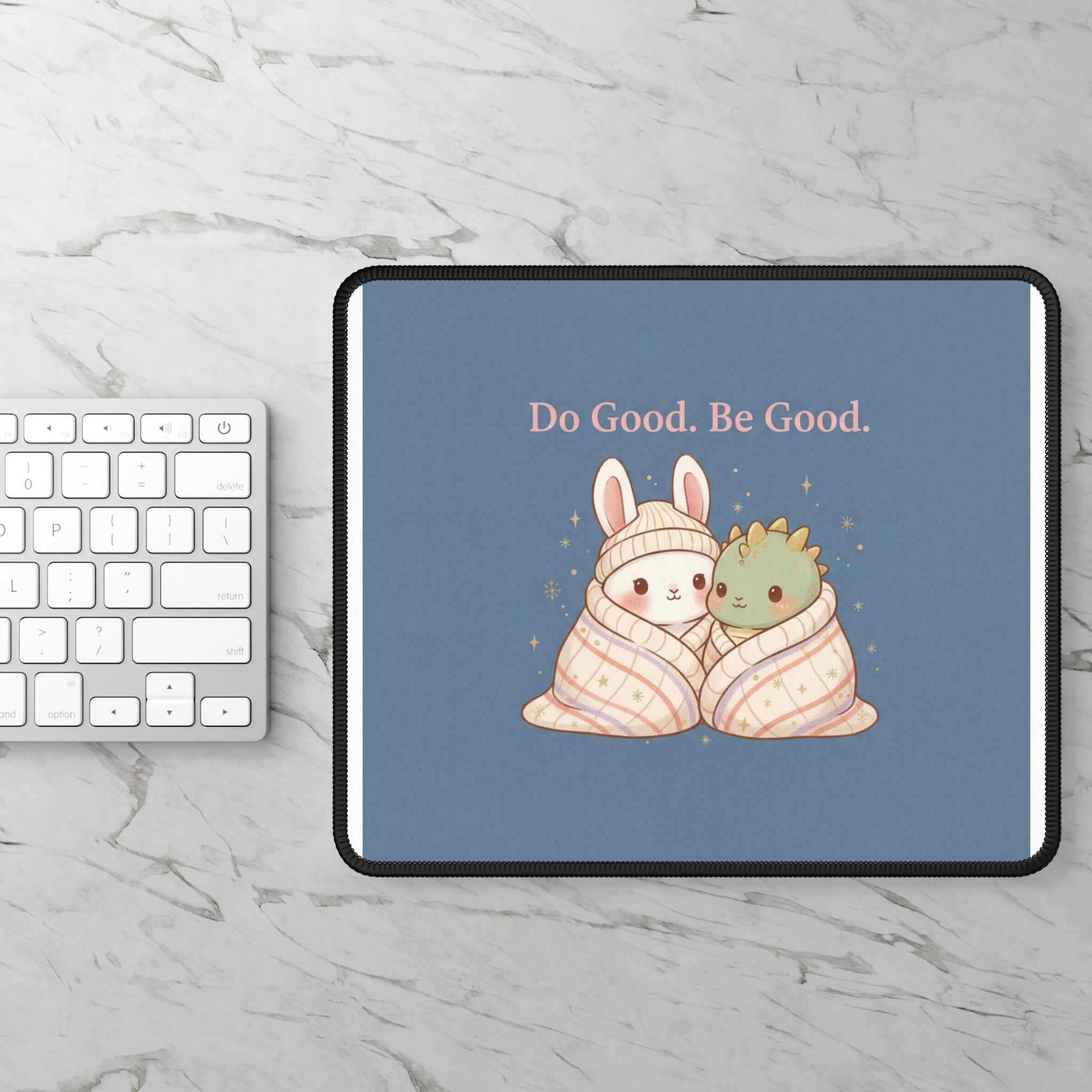 Bunny Mouse Pad – Do Good. Be Good