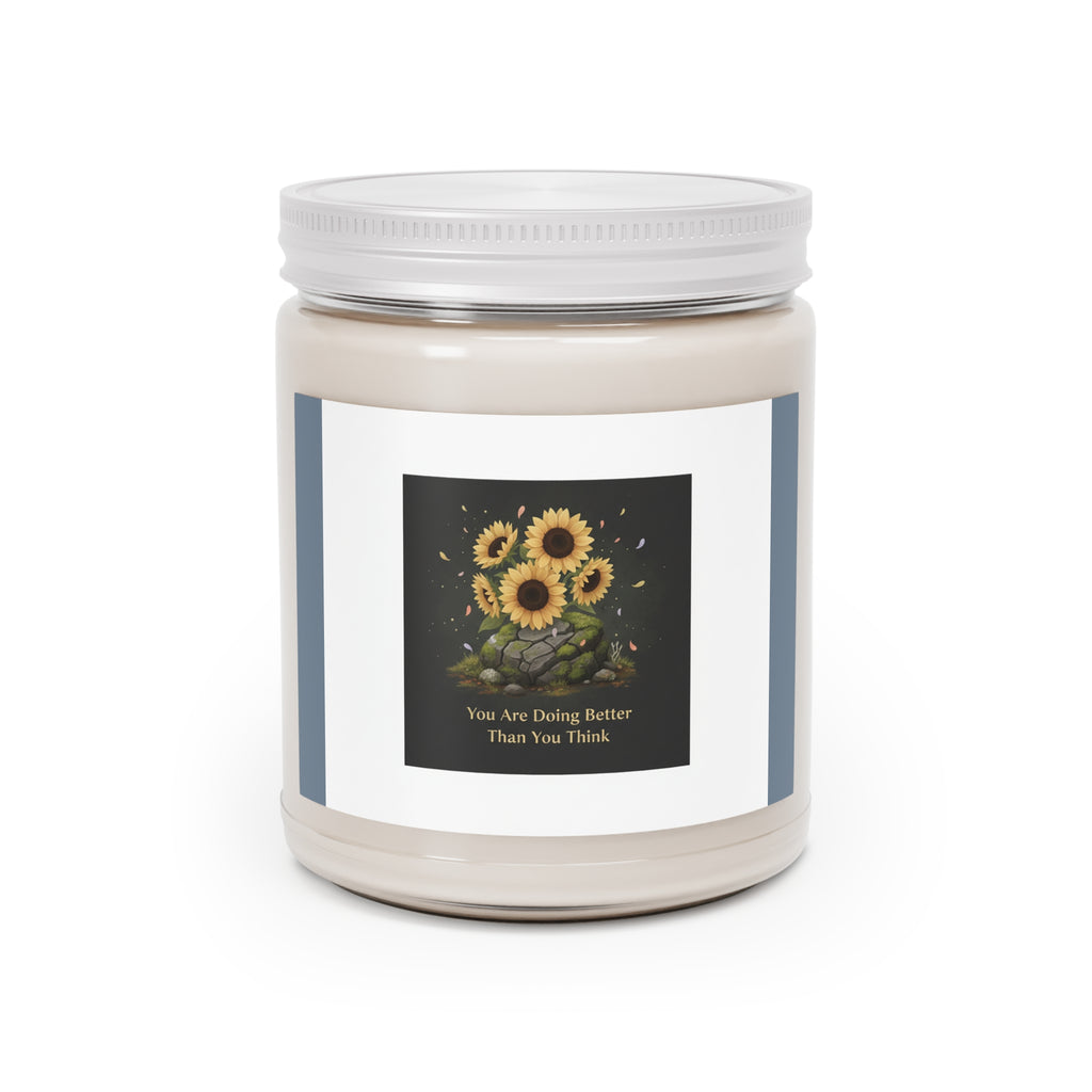 Sunflowers Scented Candle – You Are Doing Better Than You Think