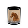 "No Excuses" Black Cat Black Mug | College Girl Gift | Fashion | KayKay Classics