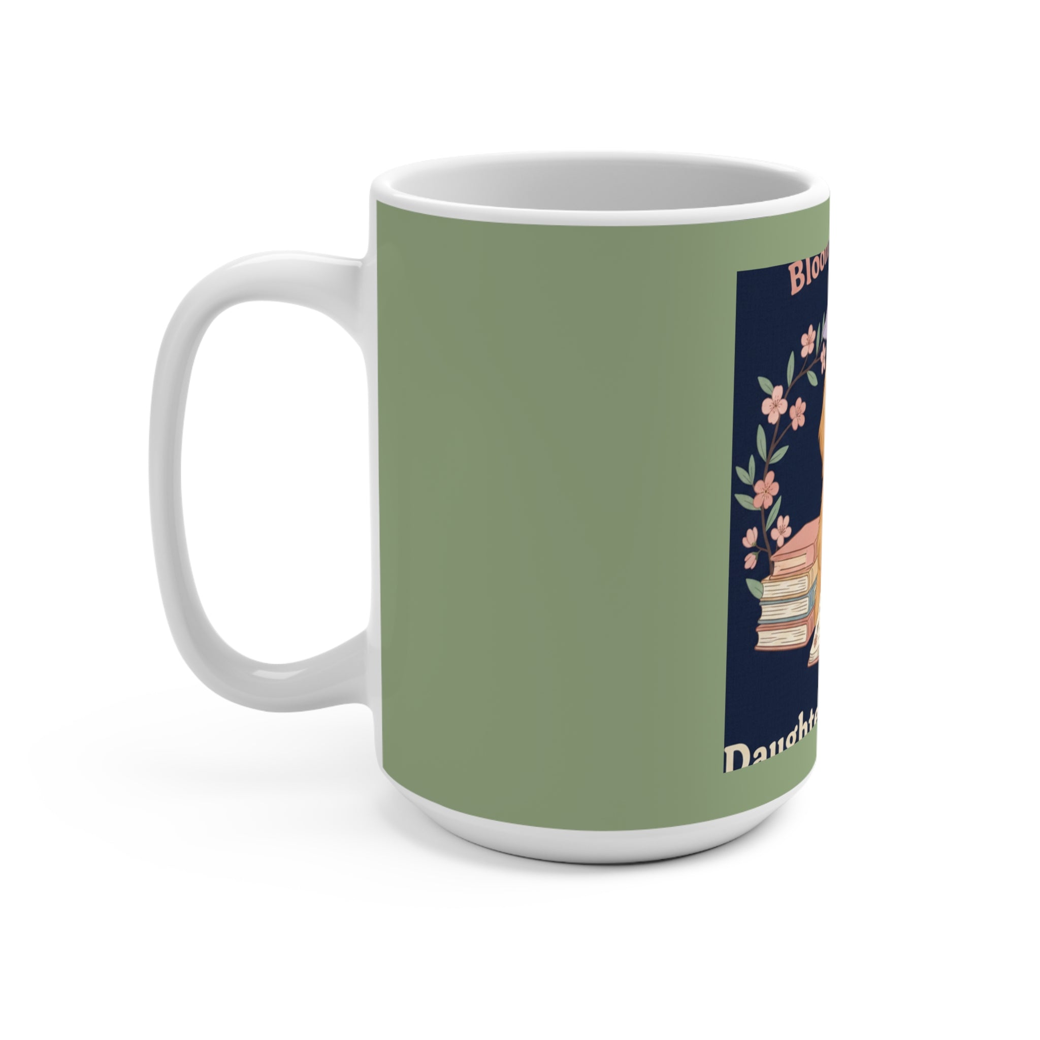 Golden Retriever Mug 15oz – Bloom With Grace