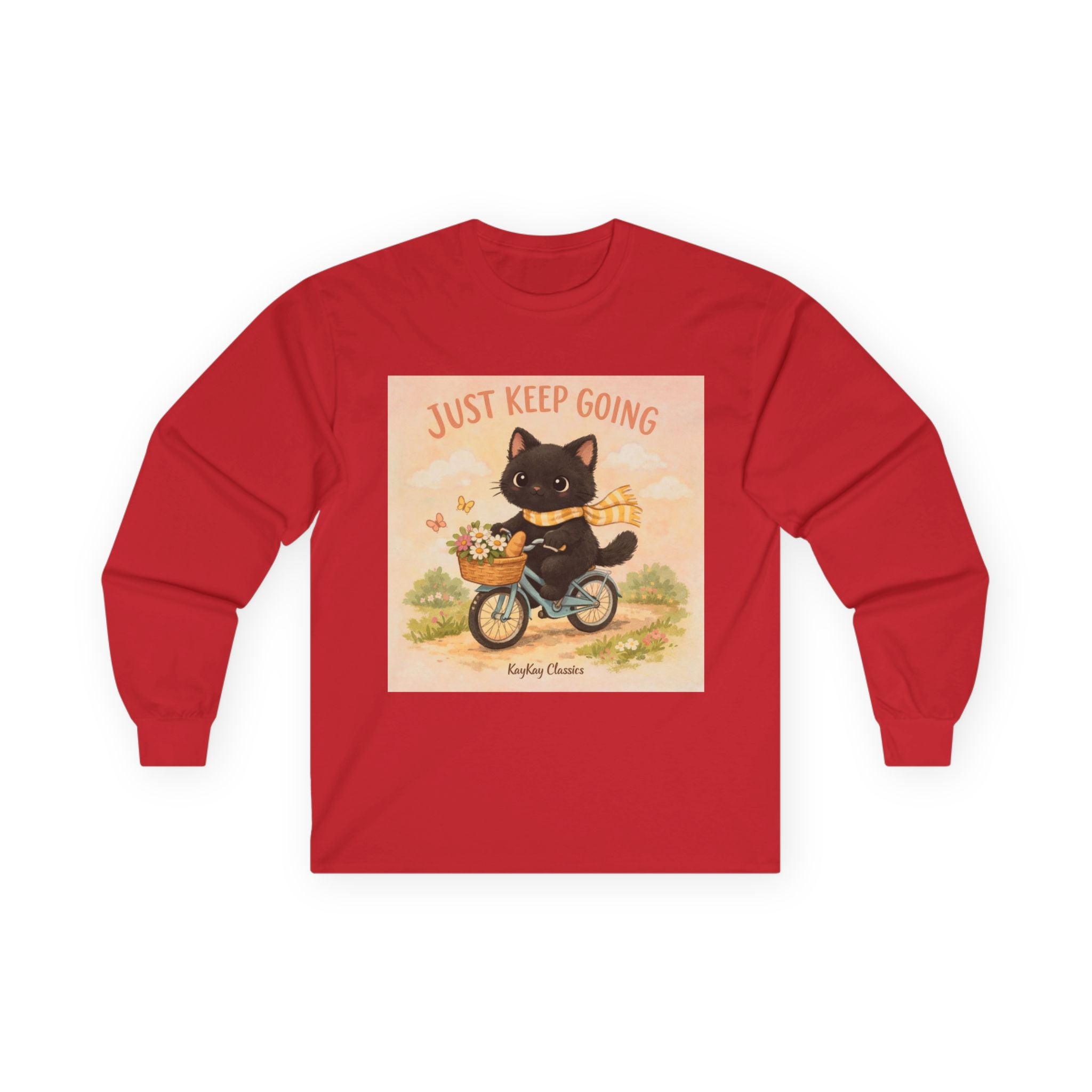 JUST KEEP GOING Long Sleeve Tee