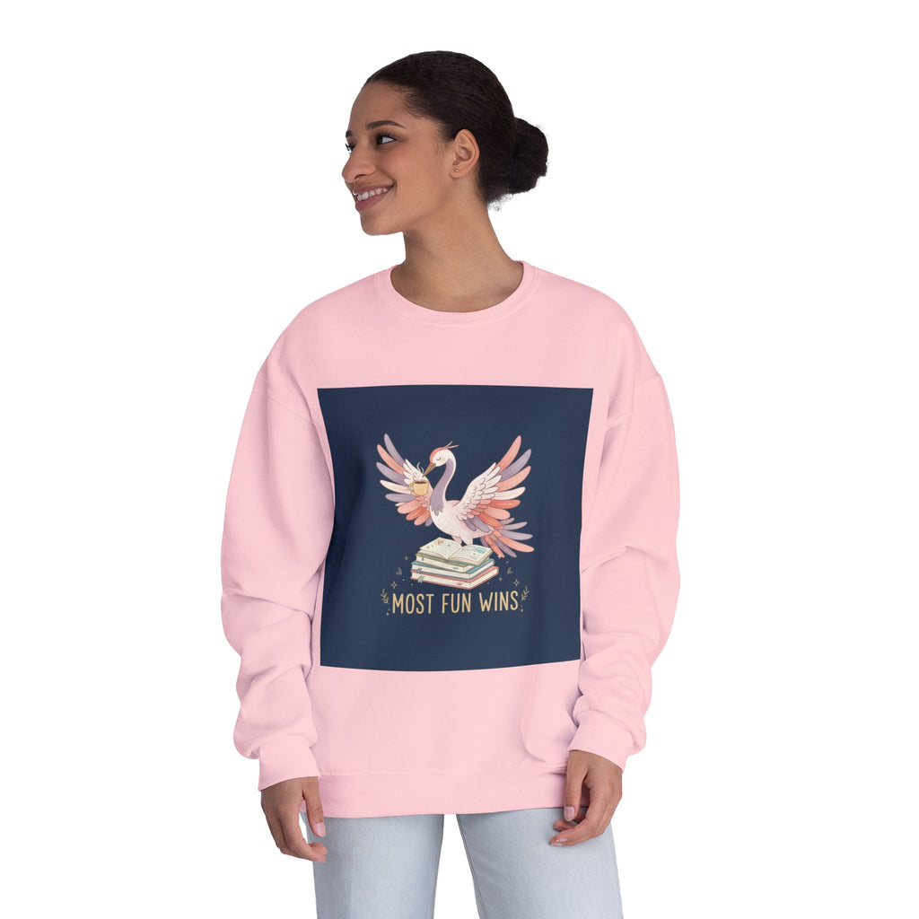 Crane Crewneck Sweatshirt – Most Fun Wins
