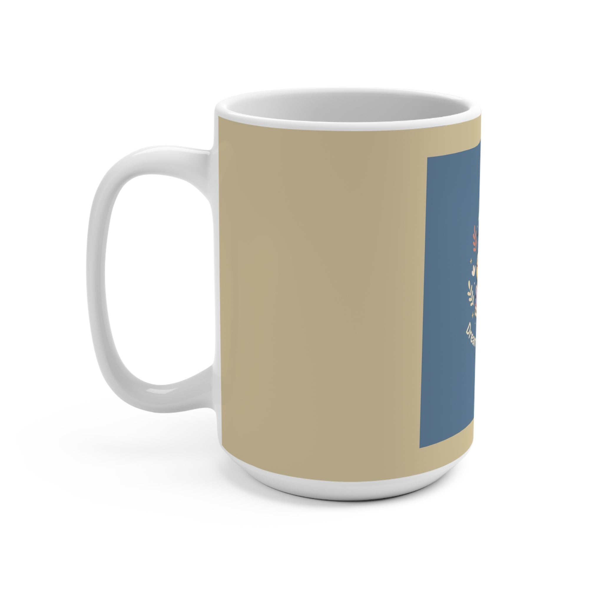 Bee Mug 15oz – Dream Big Study Hard