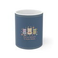 Cats With Glasses Mug 11oz – You Are Allowed to Grow Slowly
